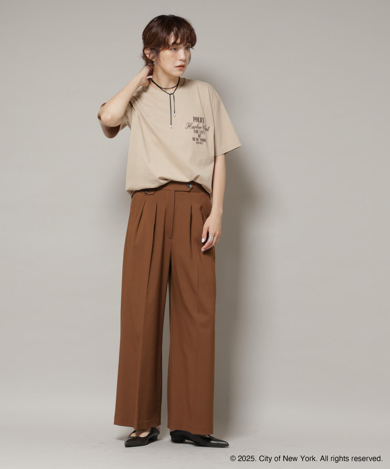 GOOD ROCK SPEED×Anti Soaked(R) 汗染み防止 NYC Tシャツ