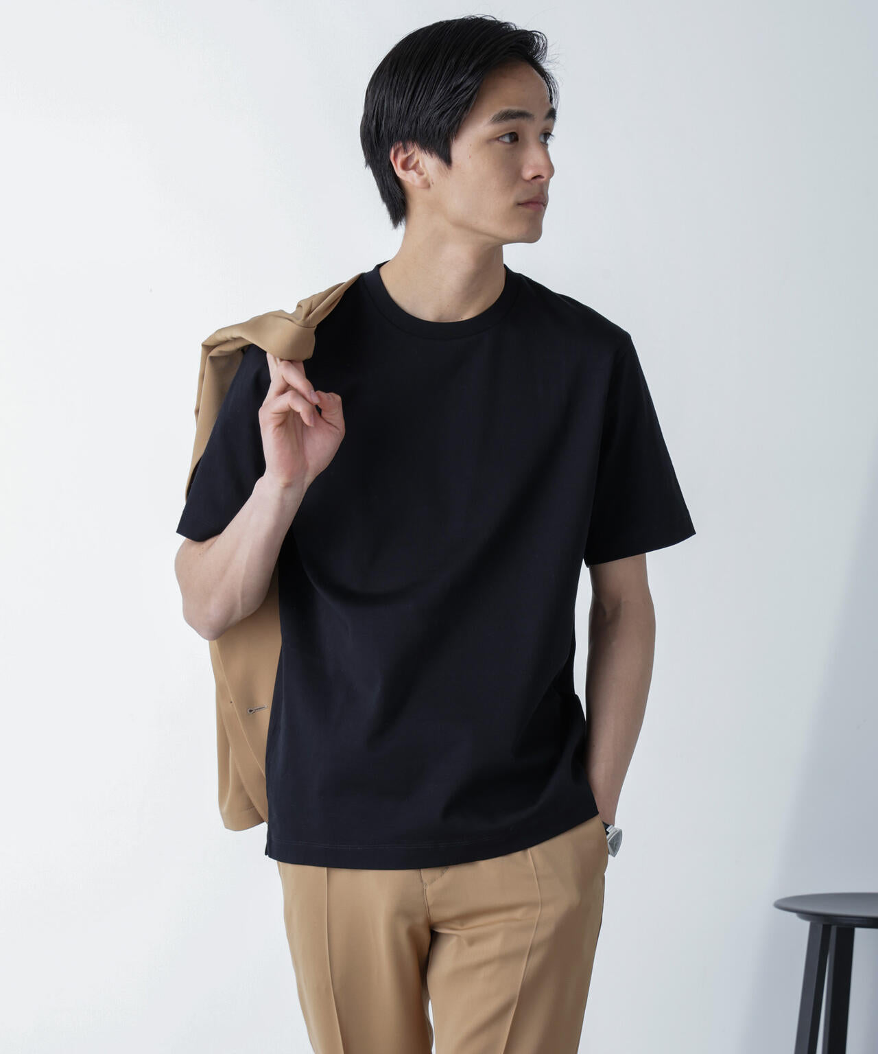 アンチスメル クルーネックTシャツ 半袖