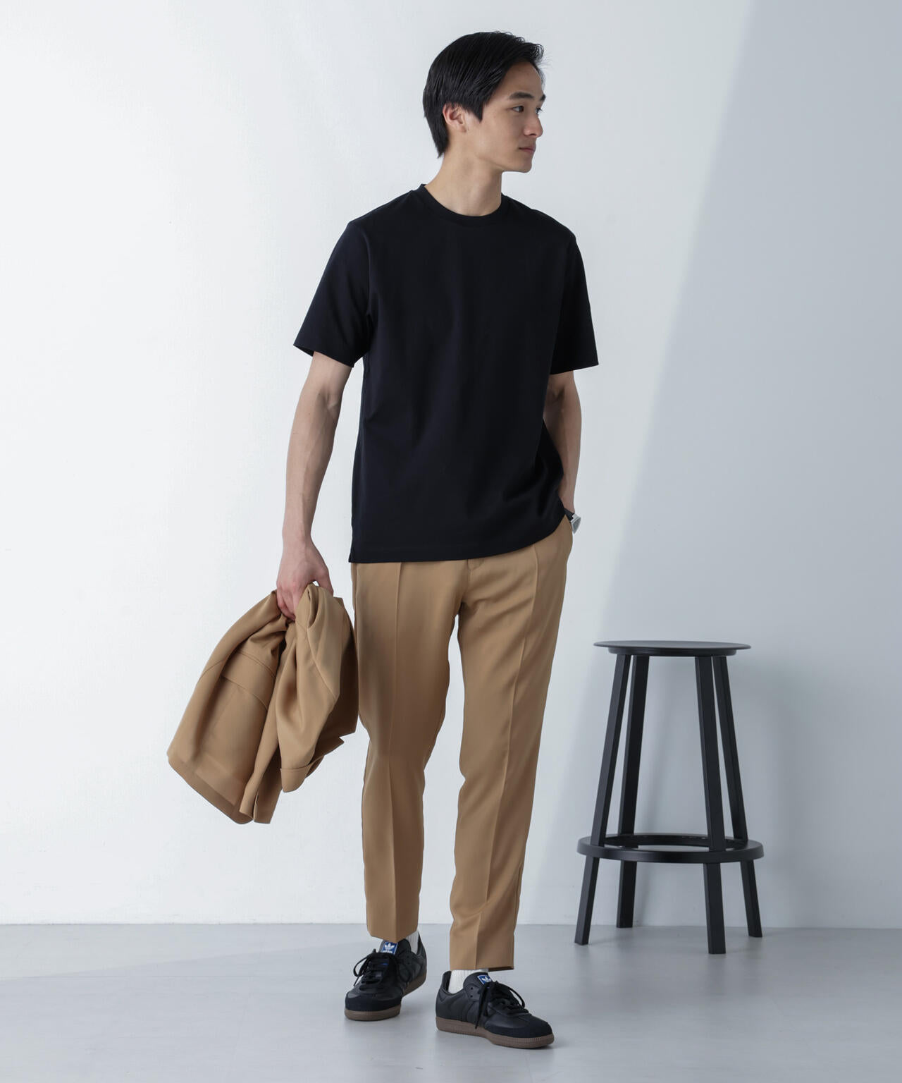 アンチスメル クルーネックTシャツ 半袖