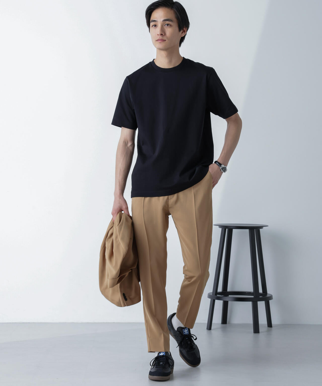 アンチスメル クルーネックTシャツ 半袖