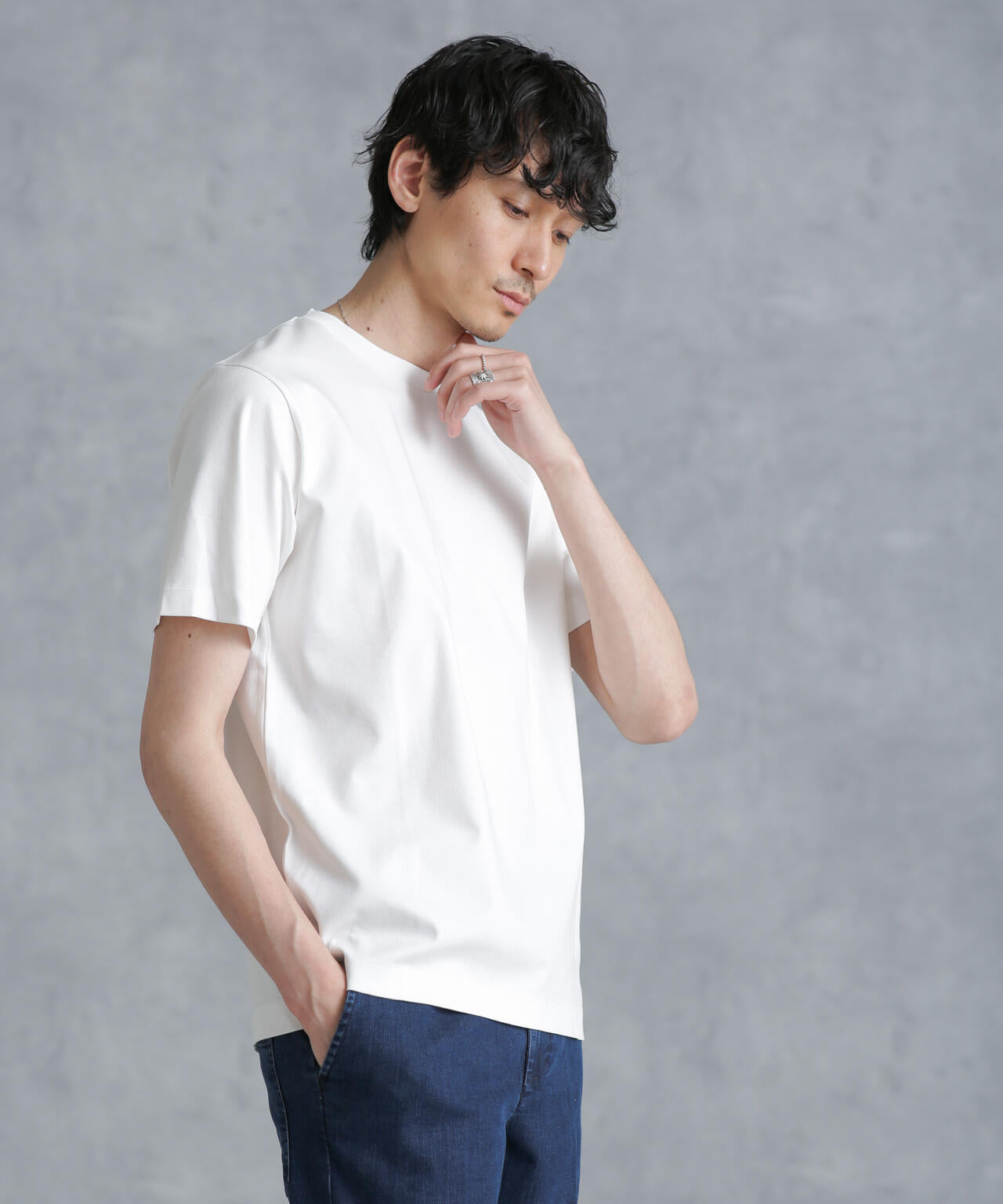 アンチスメル クルーネックTシャツ 半袖