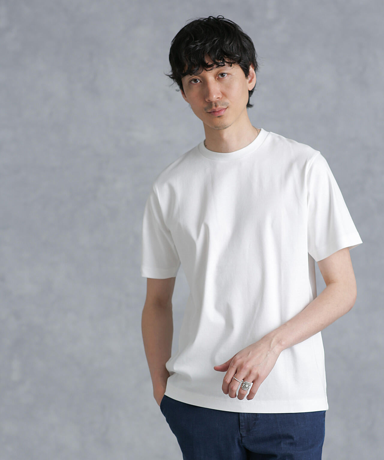 アンチスメル クルーネックTシャツ 半袖