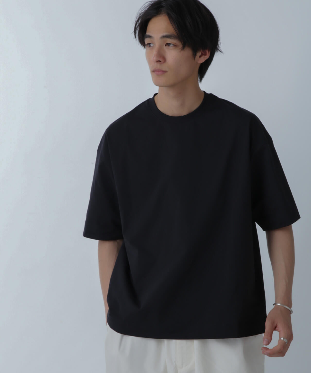 ドライジャージー ワイドTシャツ 半袖(セットアップ可)