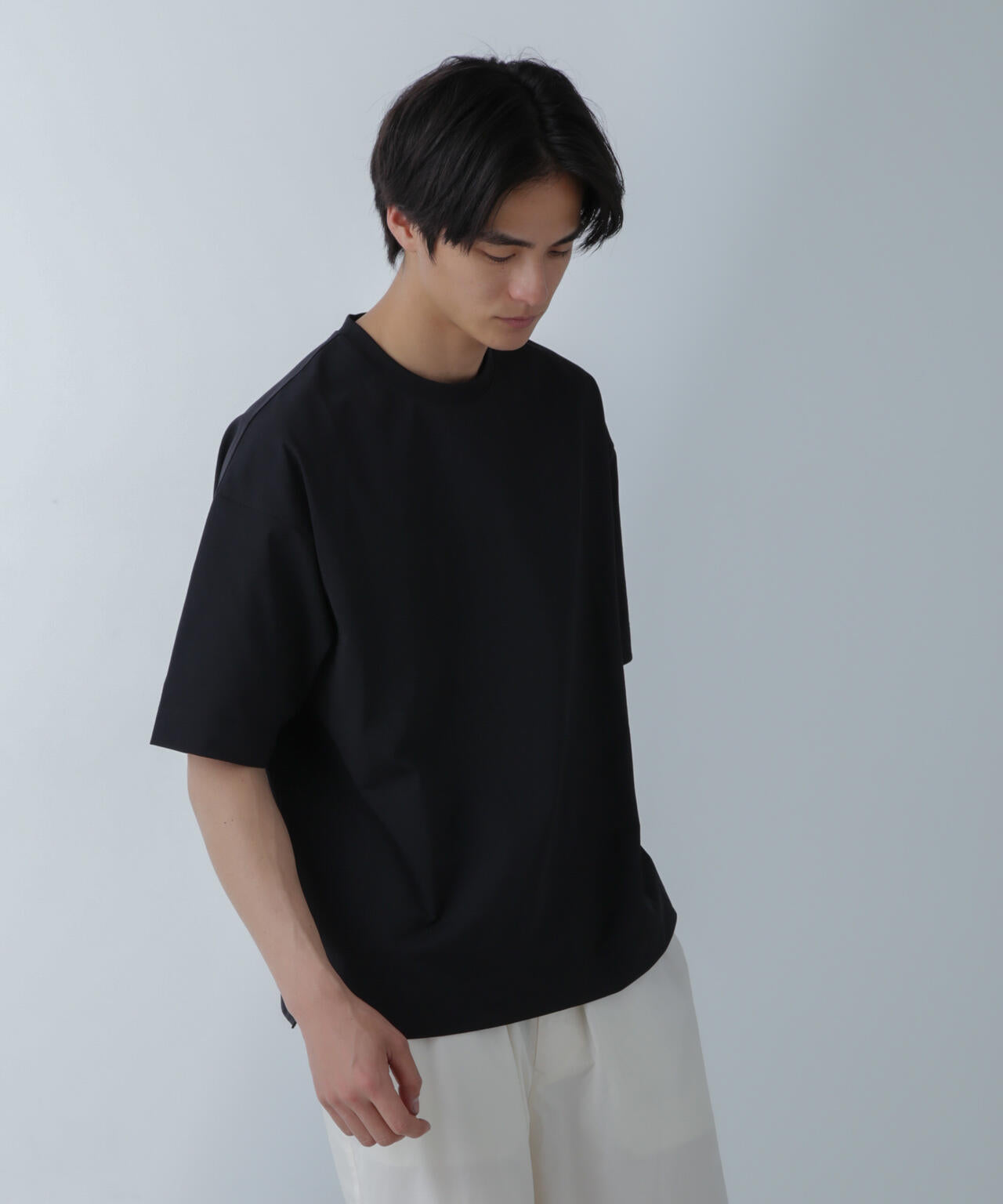 ドライジャージー ワイドTシャツ 半袖(セットアップ可)