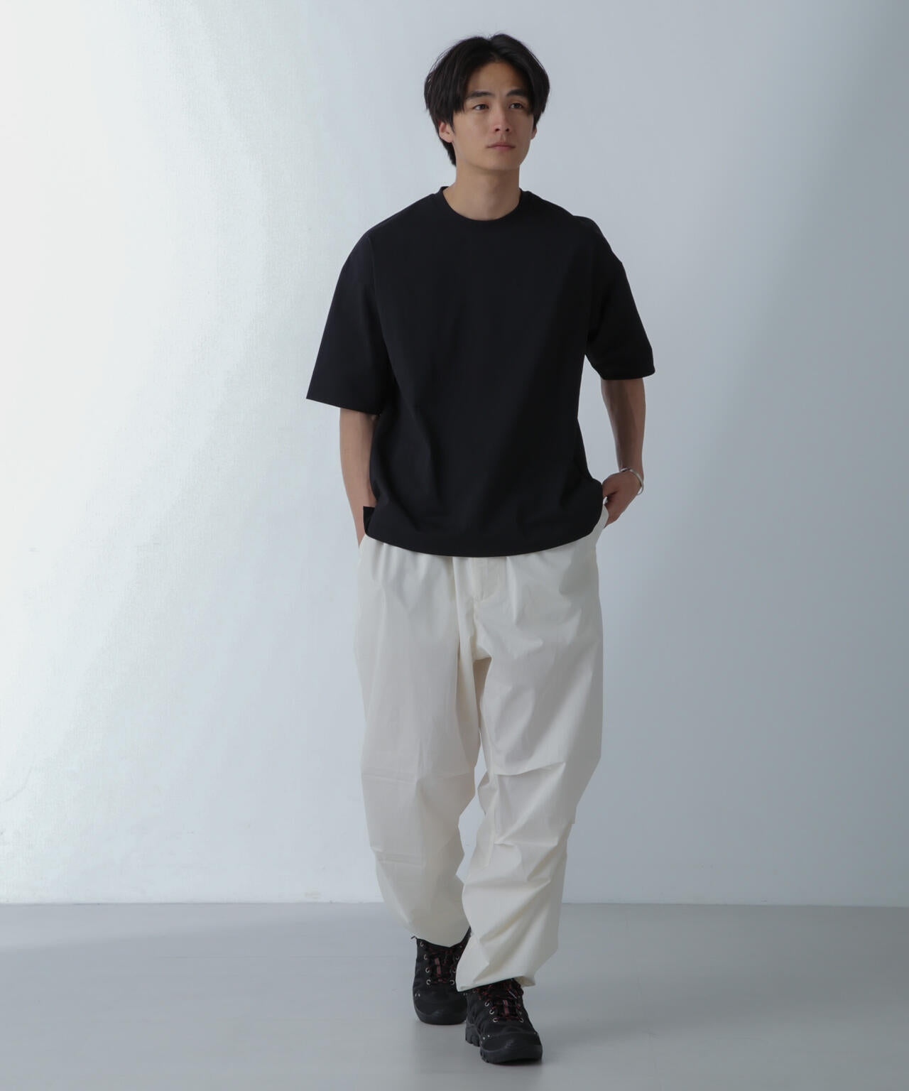 ドライジャージー ワイドTシャツ 半袖(セットアップ可)