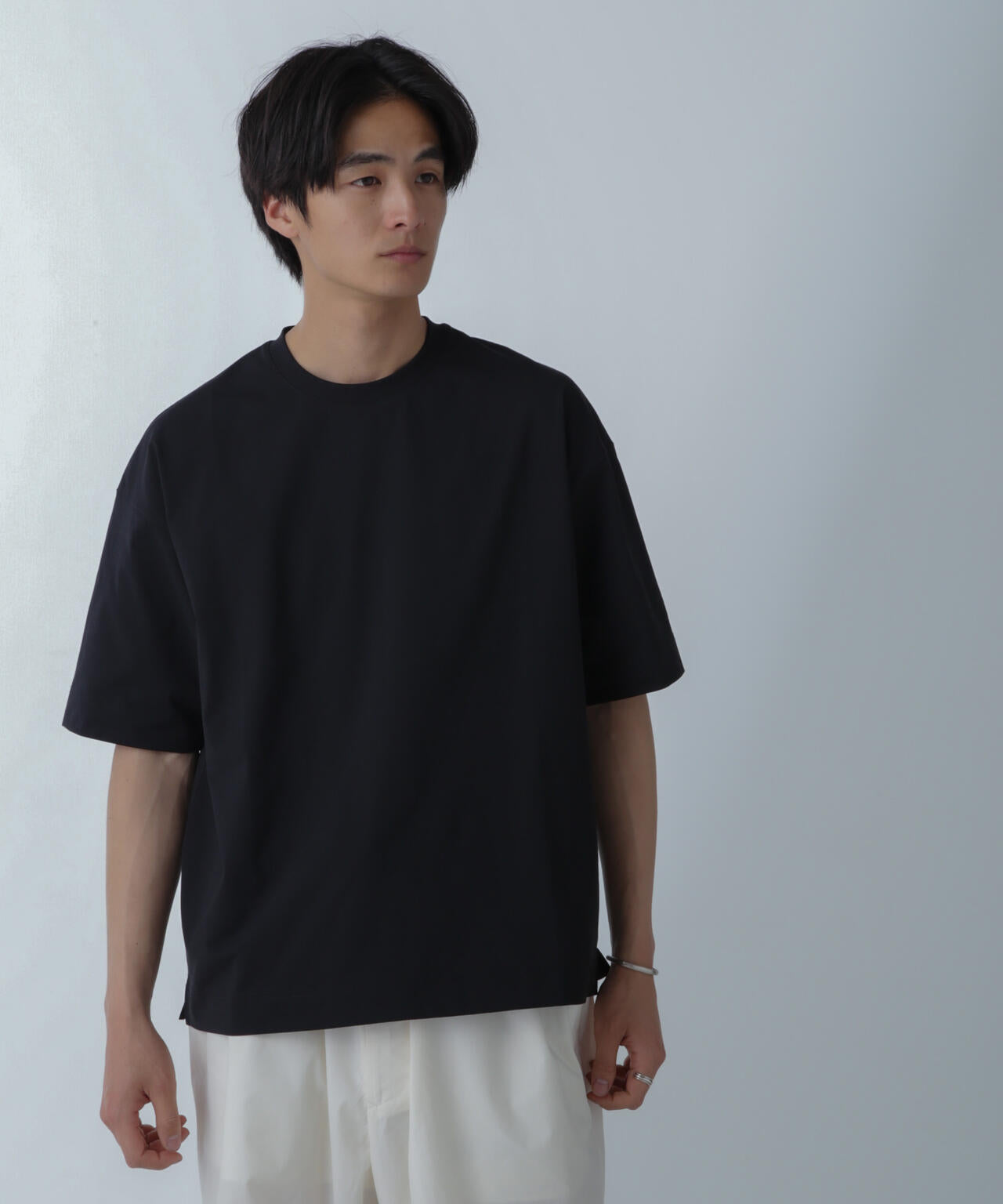 ドライジャージー ワイドTシャツ 半袖(セットアップ可)
