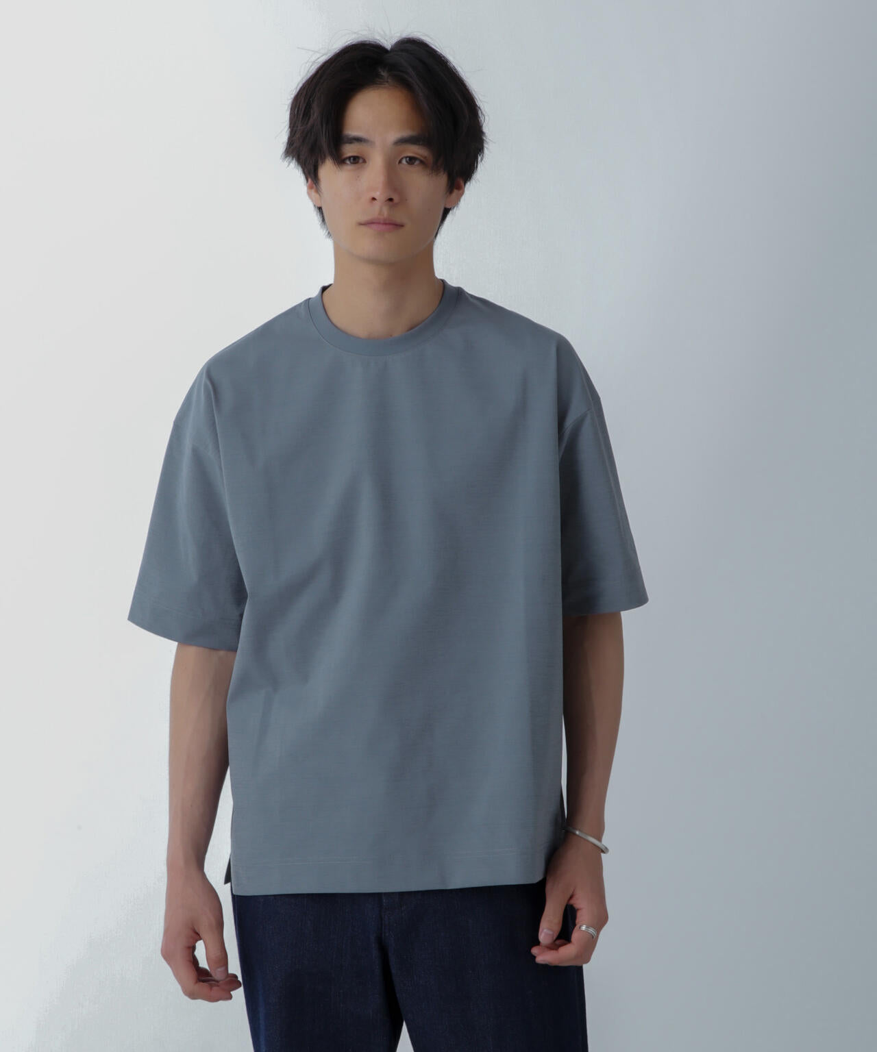 ドライジャージー ワイドTシャツ 半袖(セットアップ可)