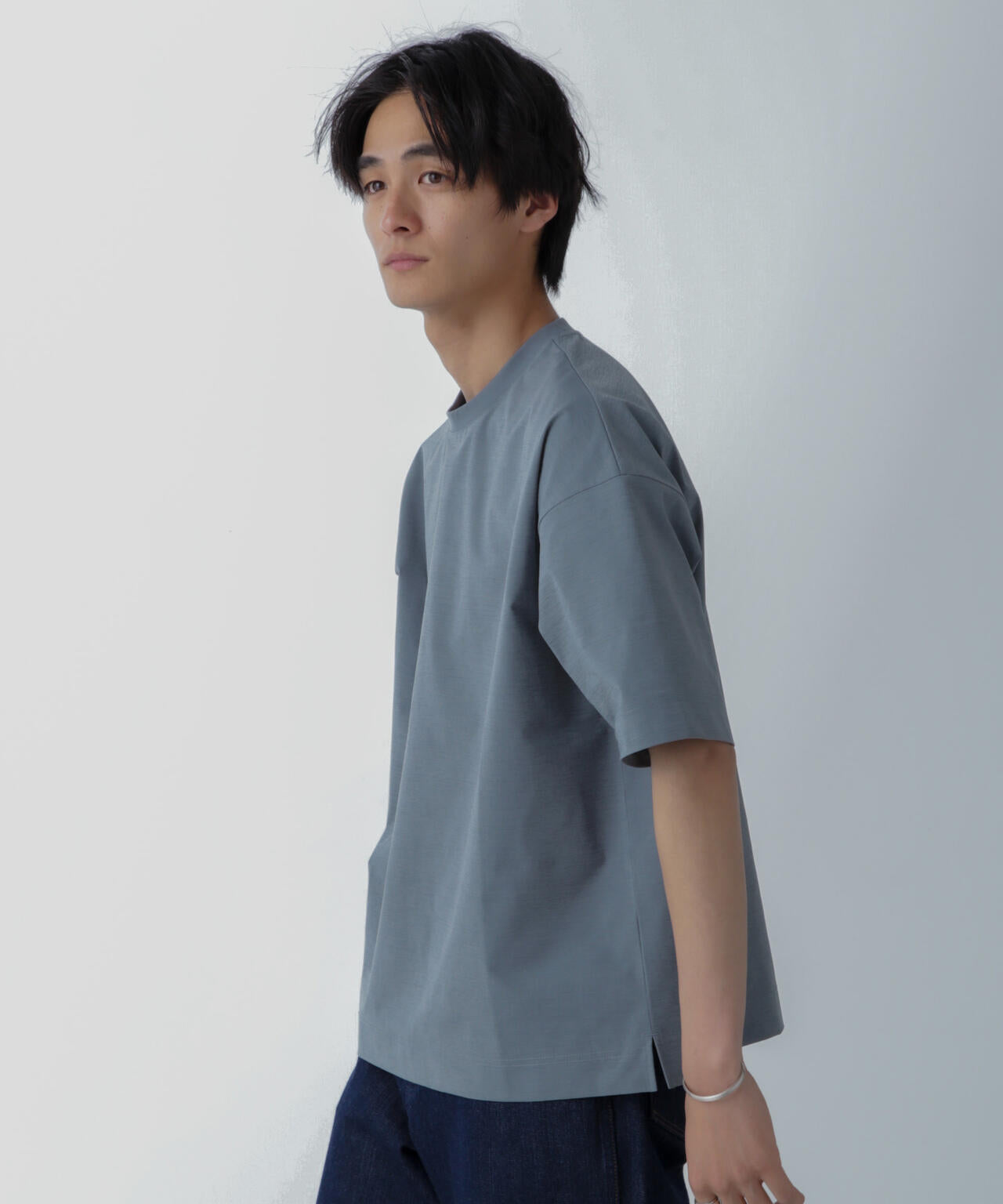 ドライジャージー ワイドTシャツ 半袖(セットアップ可)