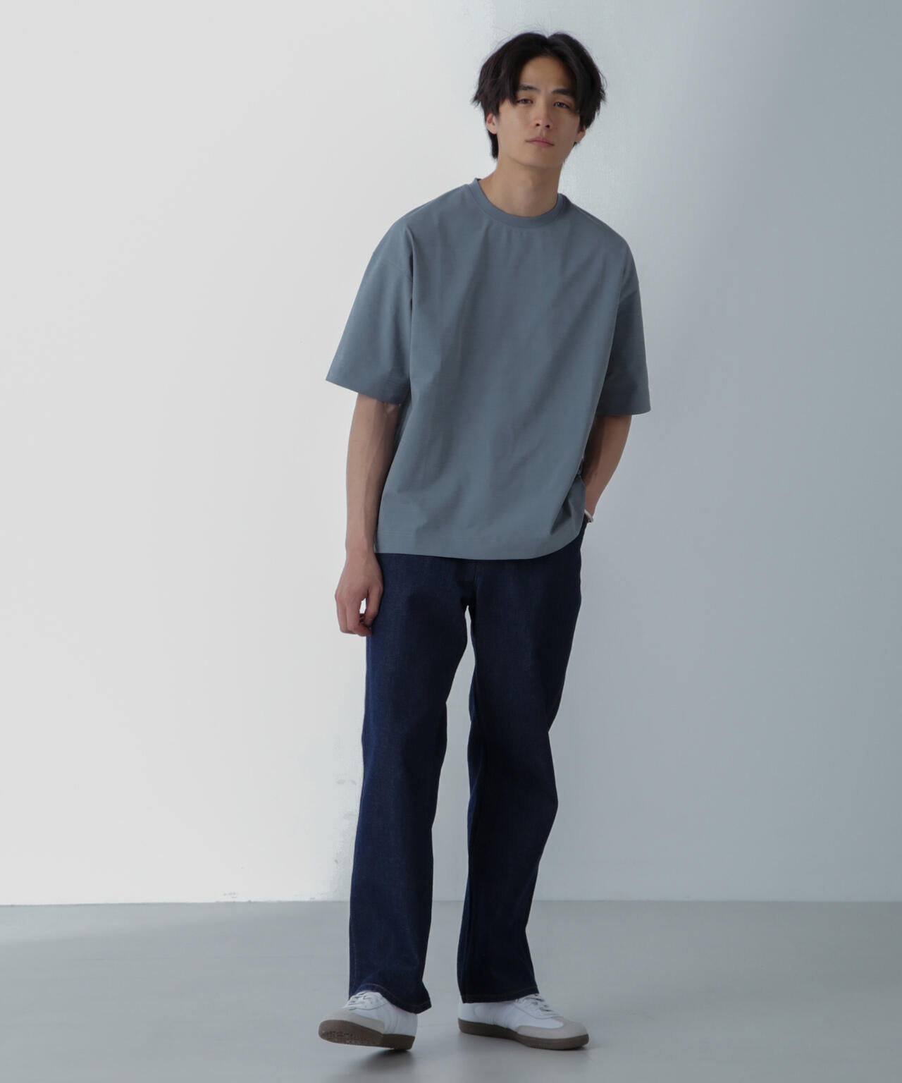 ドライジャージー ワイドTシャツ 半袖(セットアップ可)