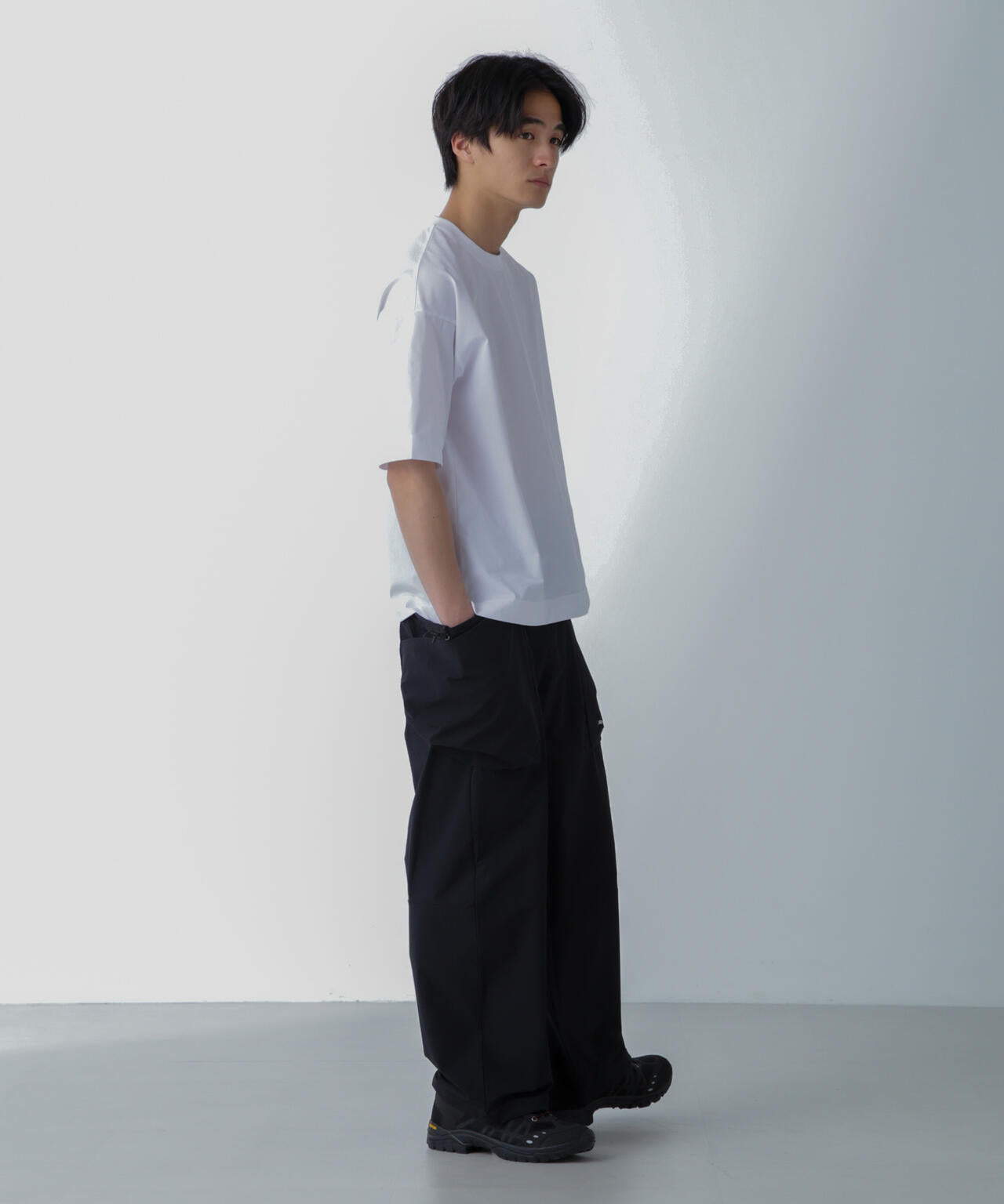 ドライジャージー ワイドTシャツ 半袖(セットアップ可)