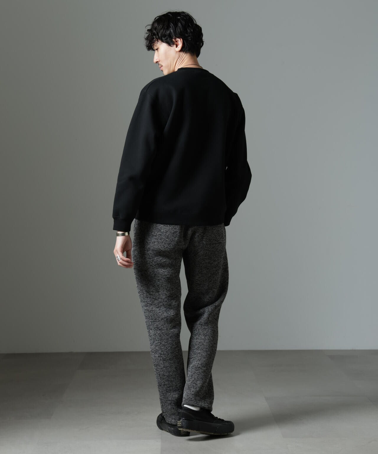 ナノベア 裏起毛スウェット 長袖 2