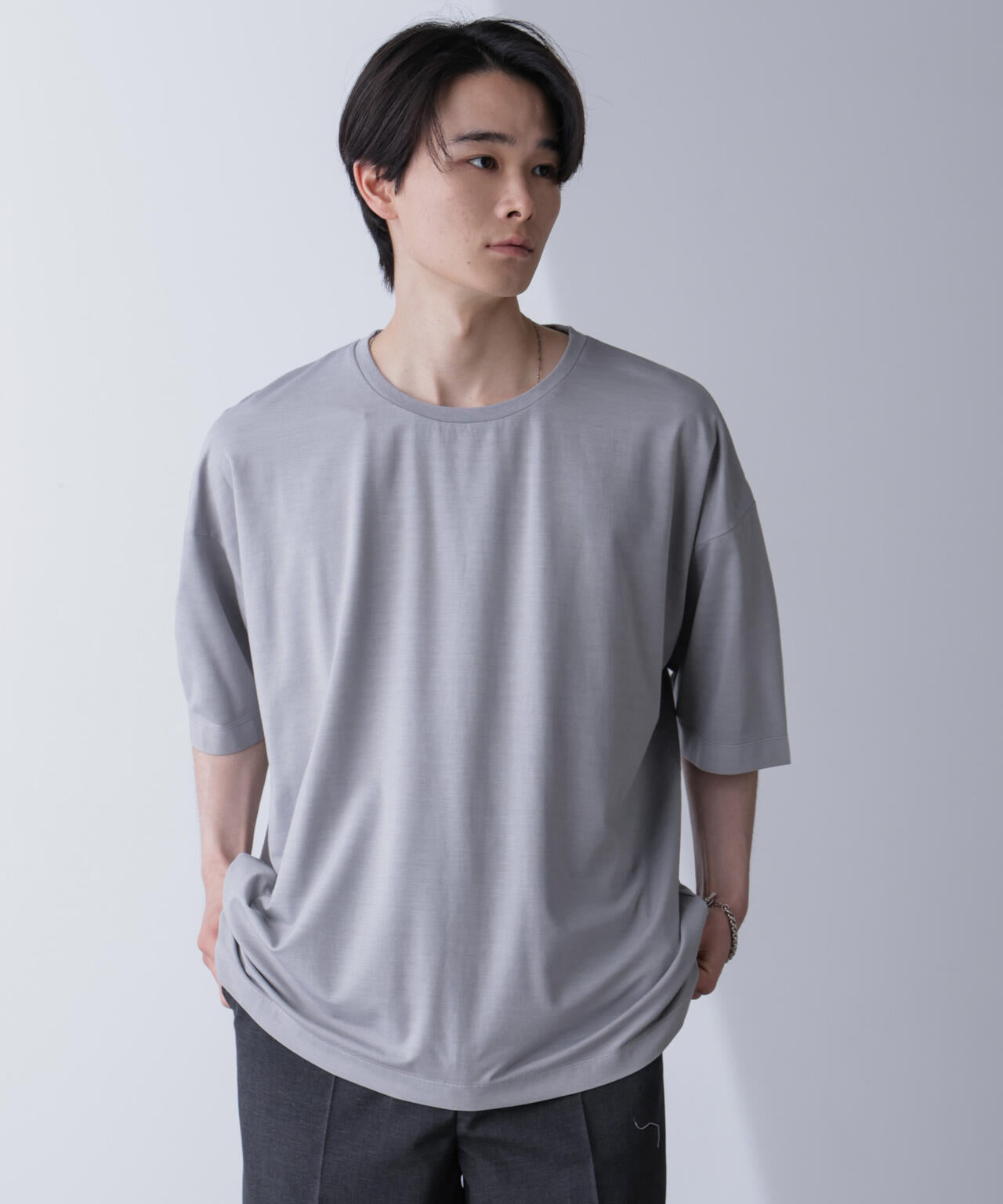 ピグメントビッグTシャツ 半袖