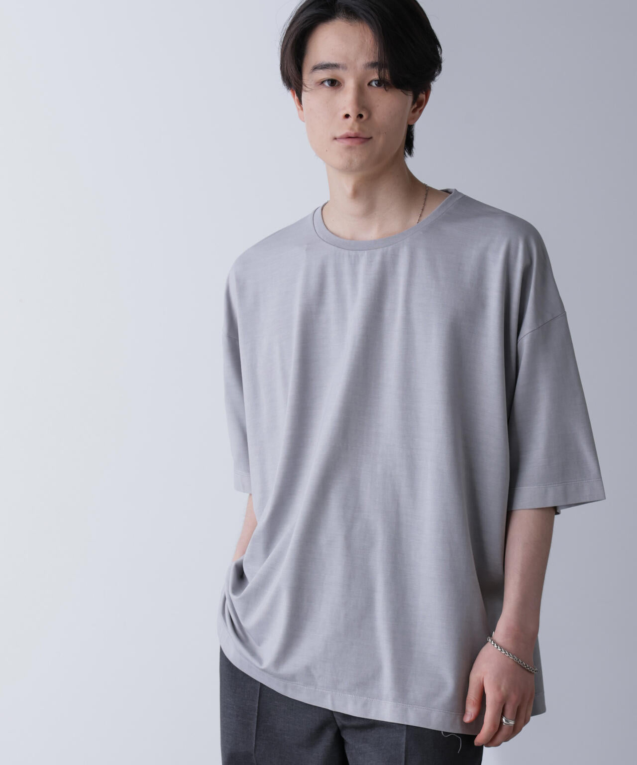 ピグメントビッグTシャツ 半袖