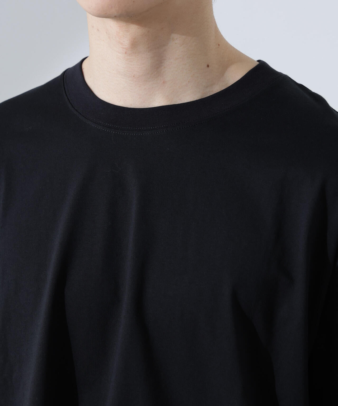 フェイクレイヤードTシャツ 長袖