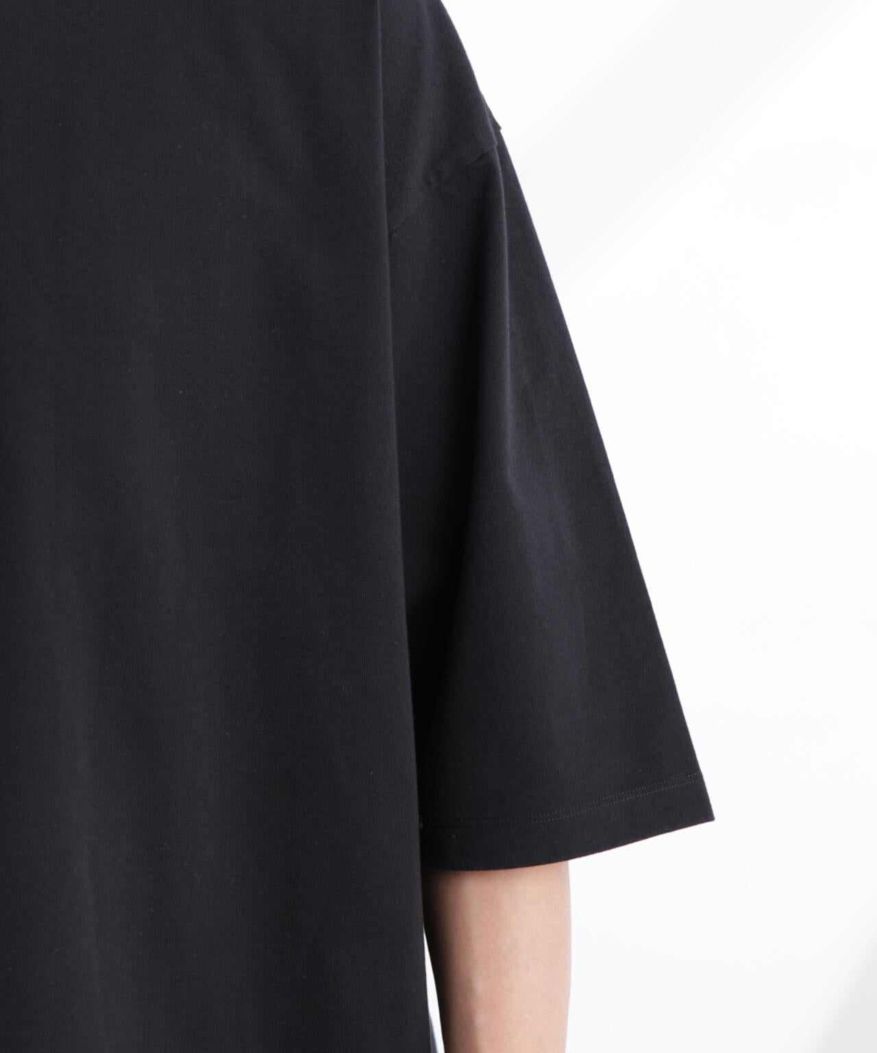 ルーズフィットワイドスリーブTシャツ 7分袖
