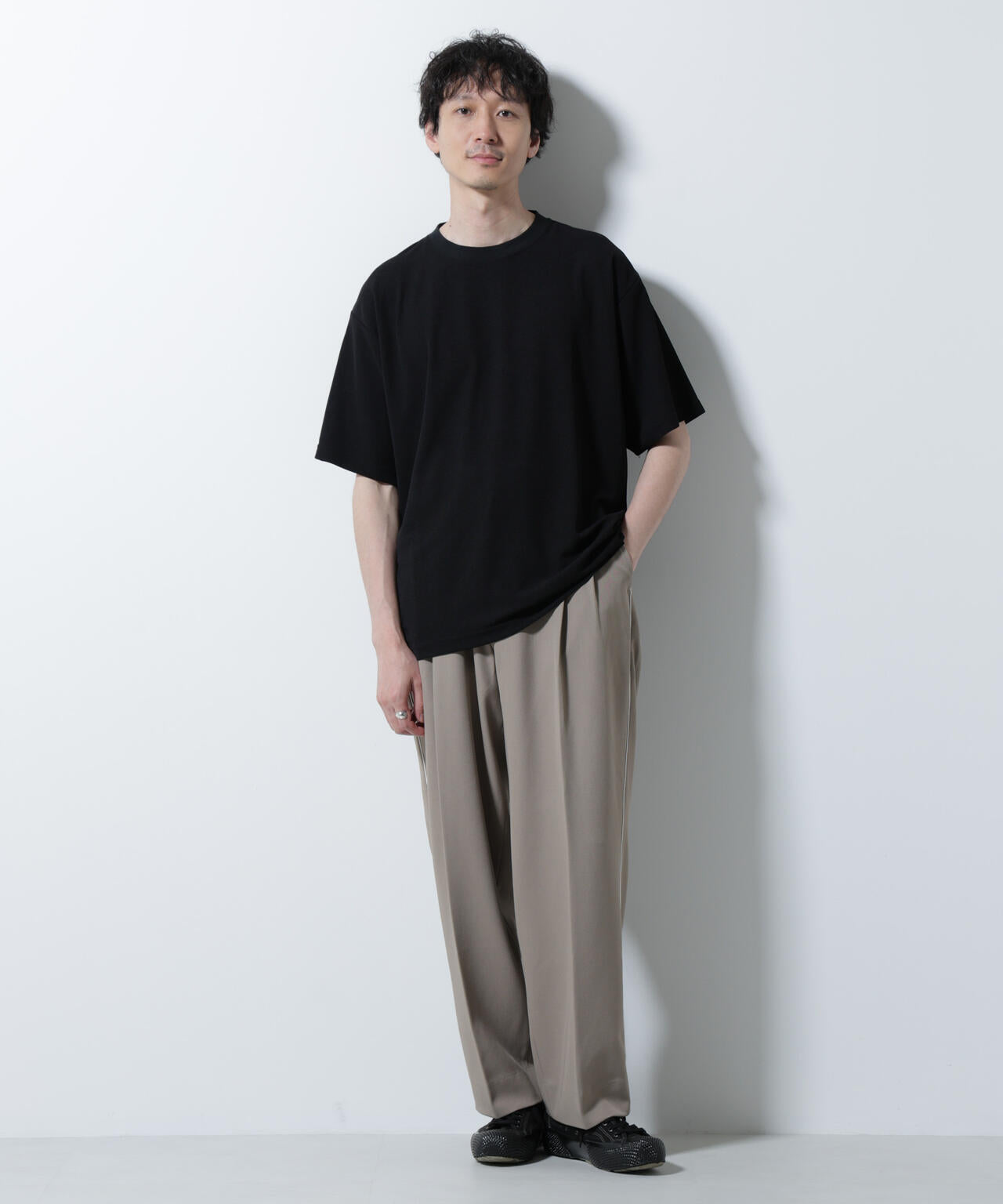 メランジサーフニットＴシャツ半袖