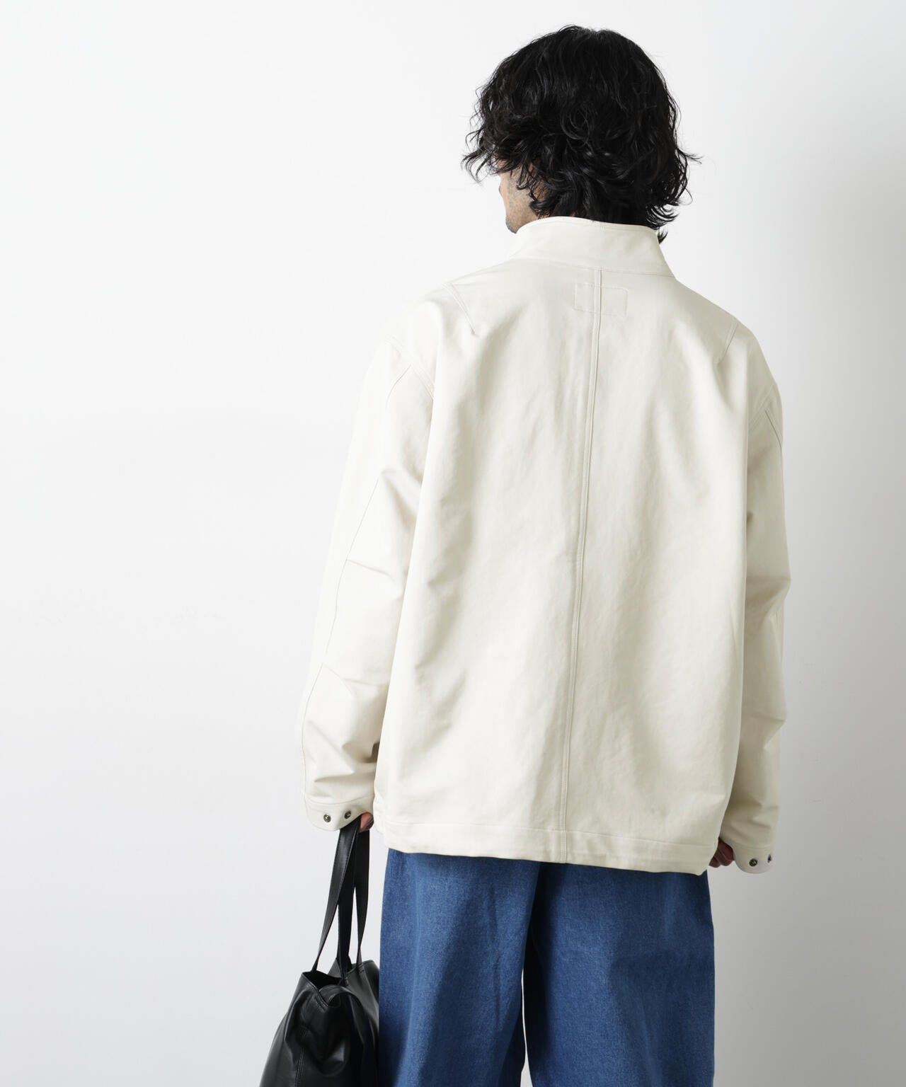 ドレープショートモッズブルゾン