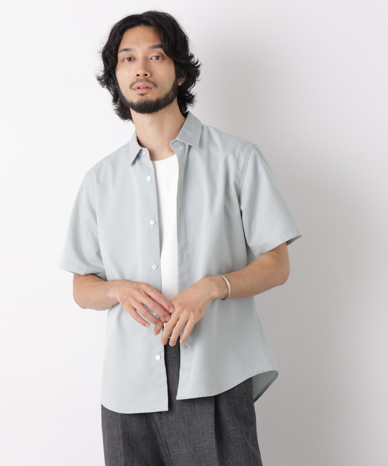 181cm　B:75 W:73 H:90 着用サイズ：L