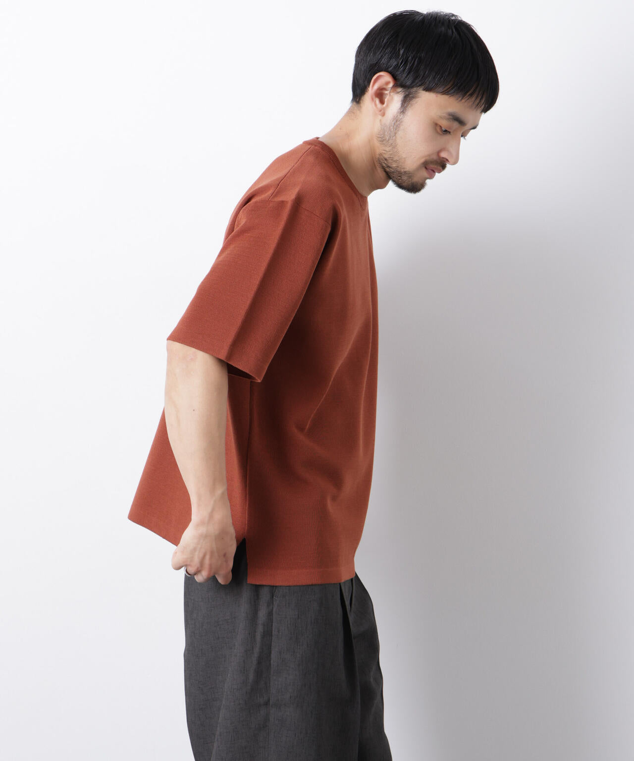 12ゲージドライニットTシャツ 半袖