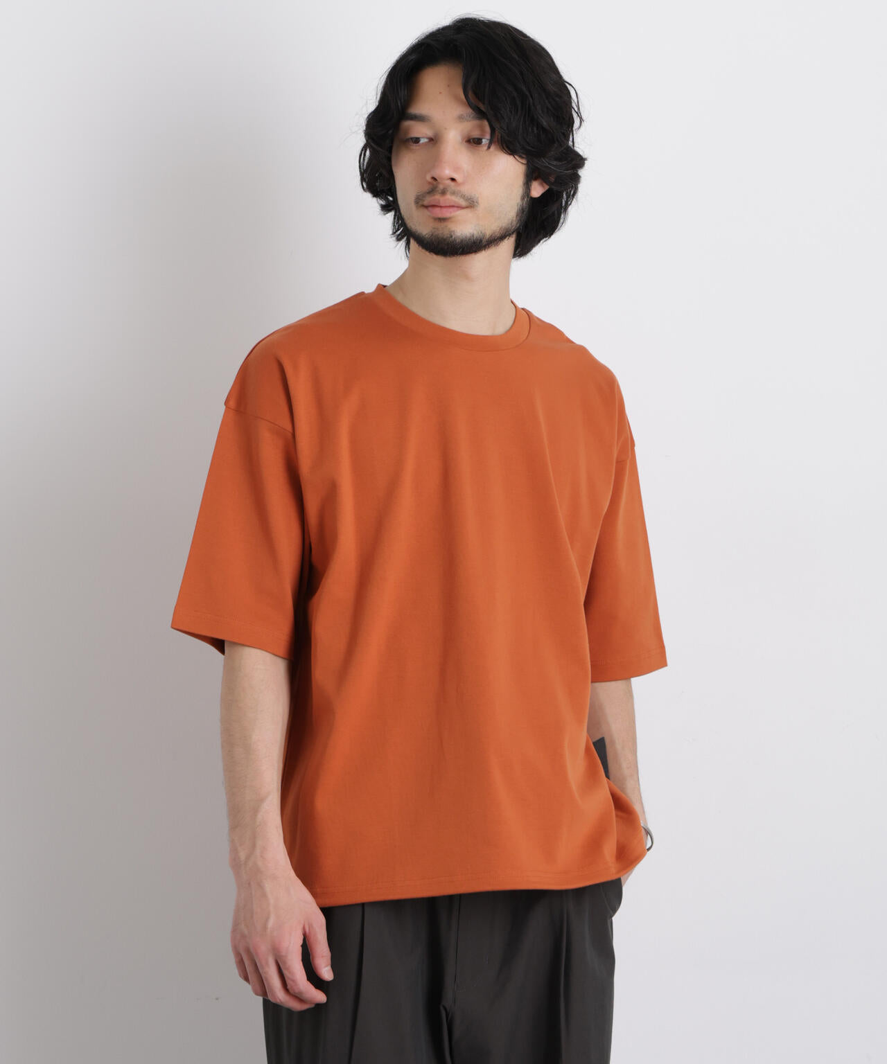 ワイドダンボール Tシャツ 半袖