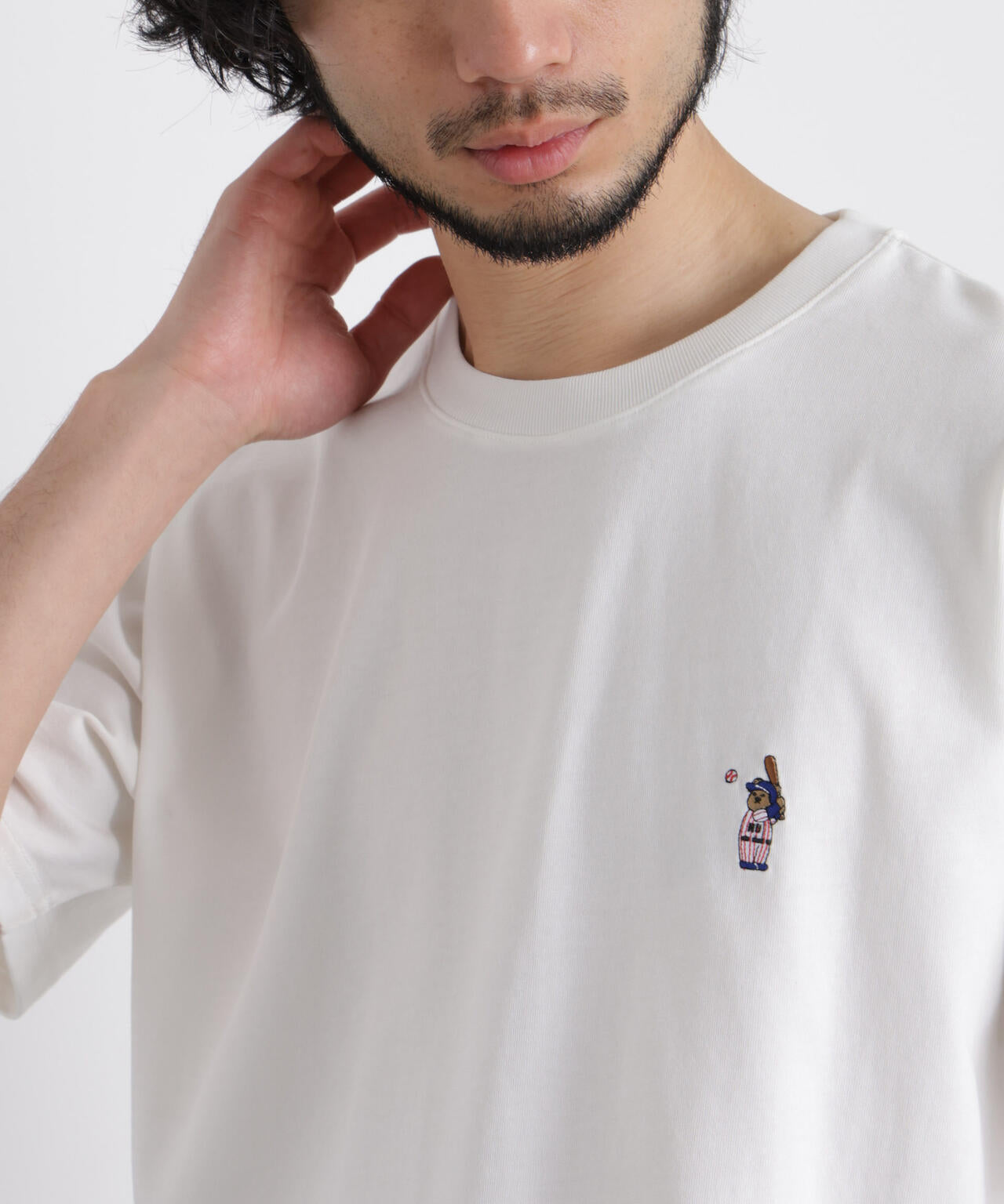 ナノベア Tシャツ 半袖 ベースボール