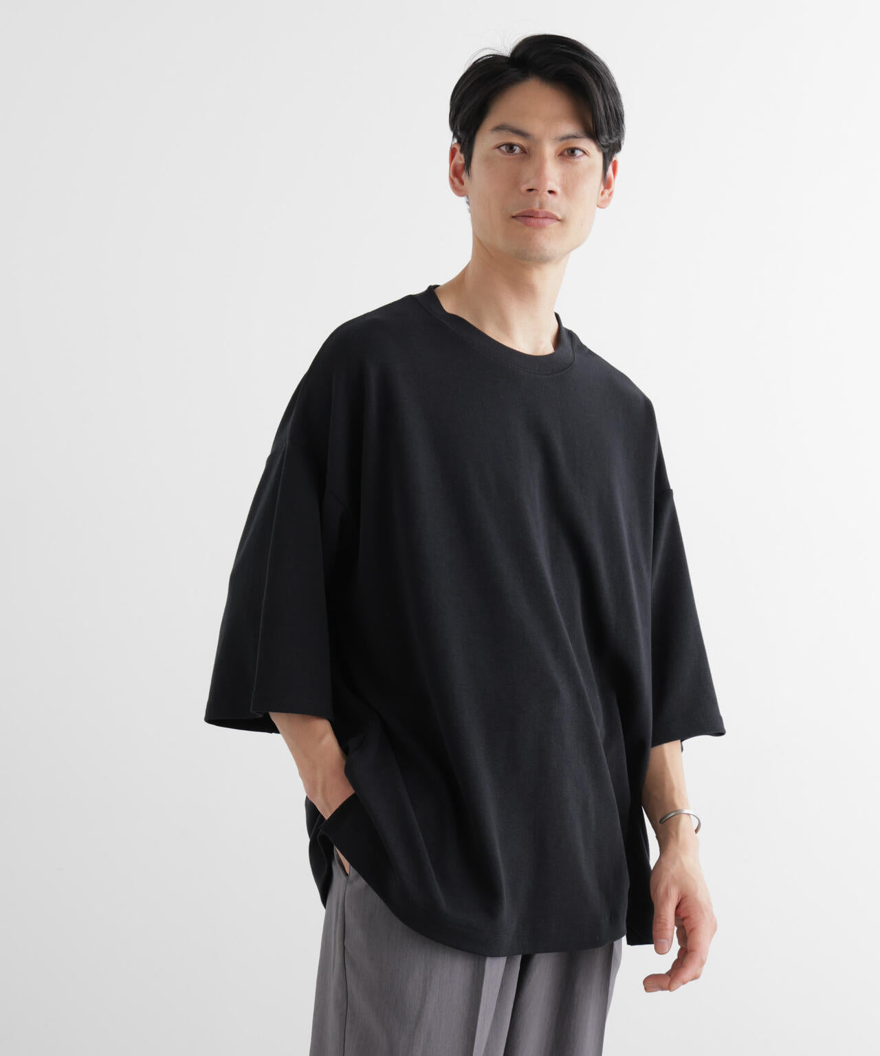 ストレッチフライス BIGTシャツ 半袖