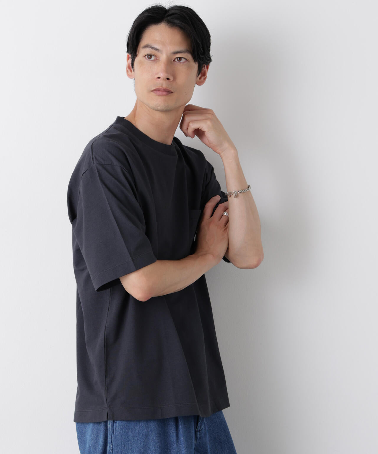 180cm　B:88 W:75 H:92 着用サイズ：L