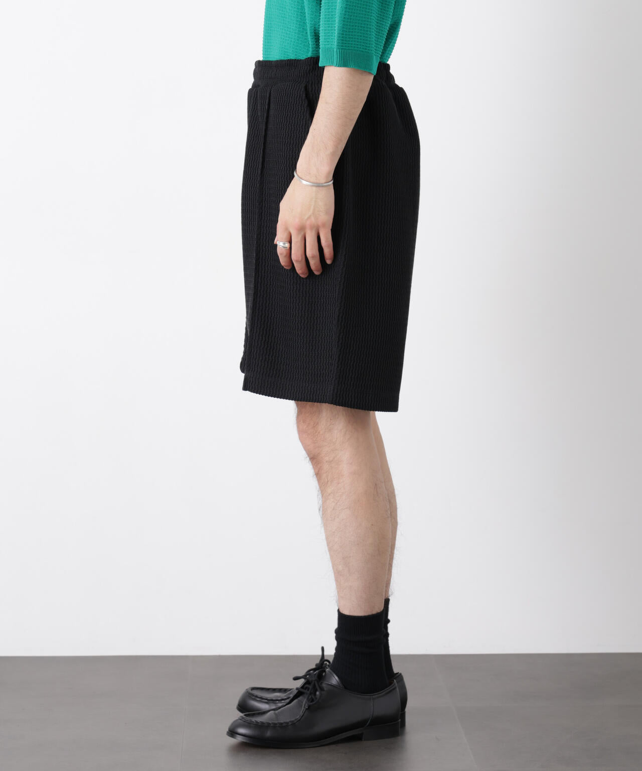 ジャガードニットソーショートパンツ（セットアップ可）