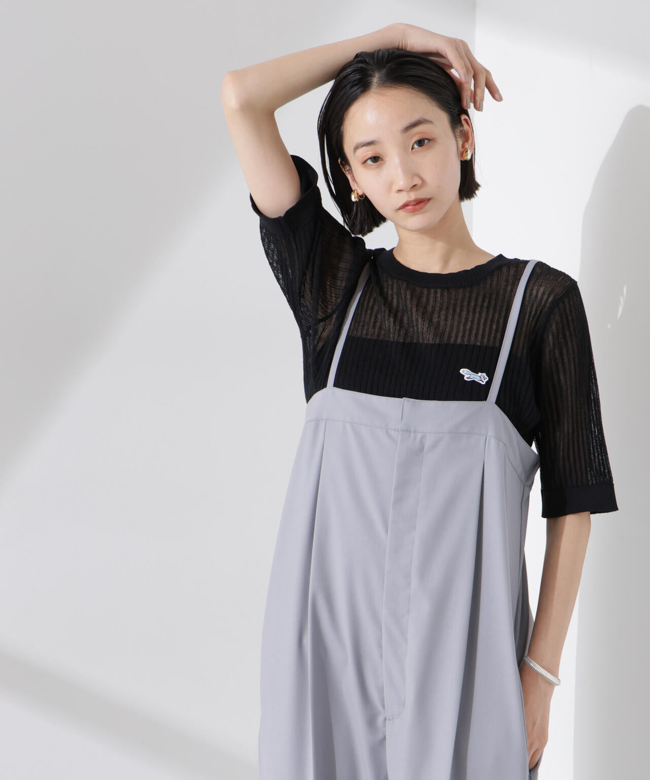 PENNEYS別注TheFOXシアーリブニットトップス