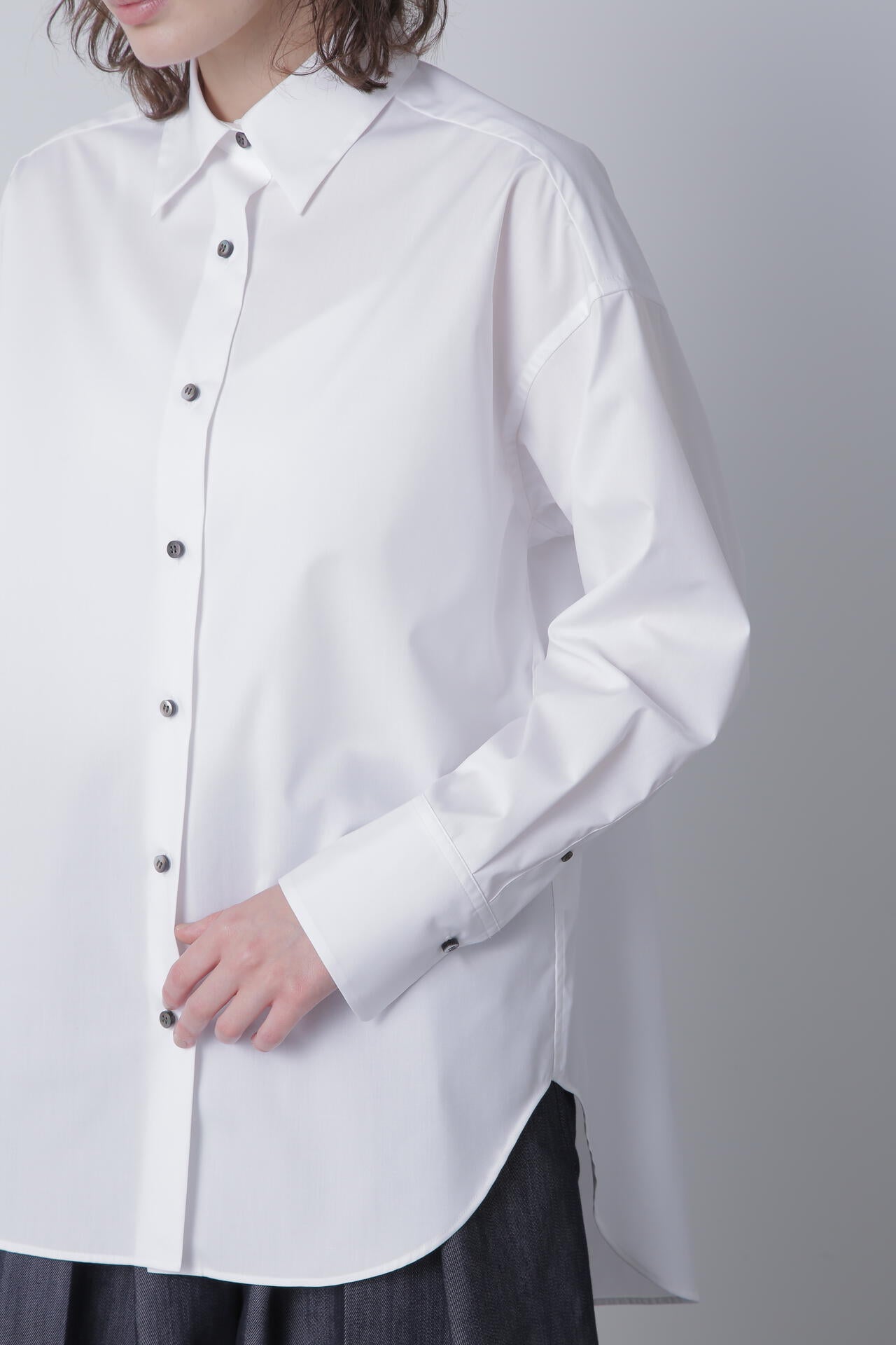 【TV着用】【GISELe 12月号掲載商品】TCタイプライターブラウス