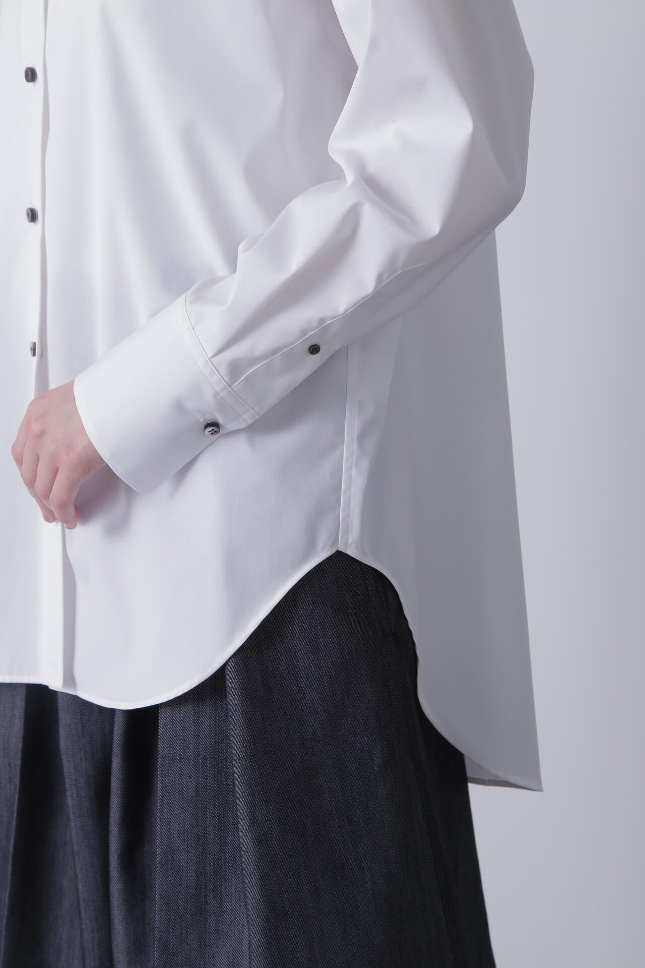 【TV着用】【GISELe 12月号掲載商品】TCタイプライターブラウス