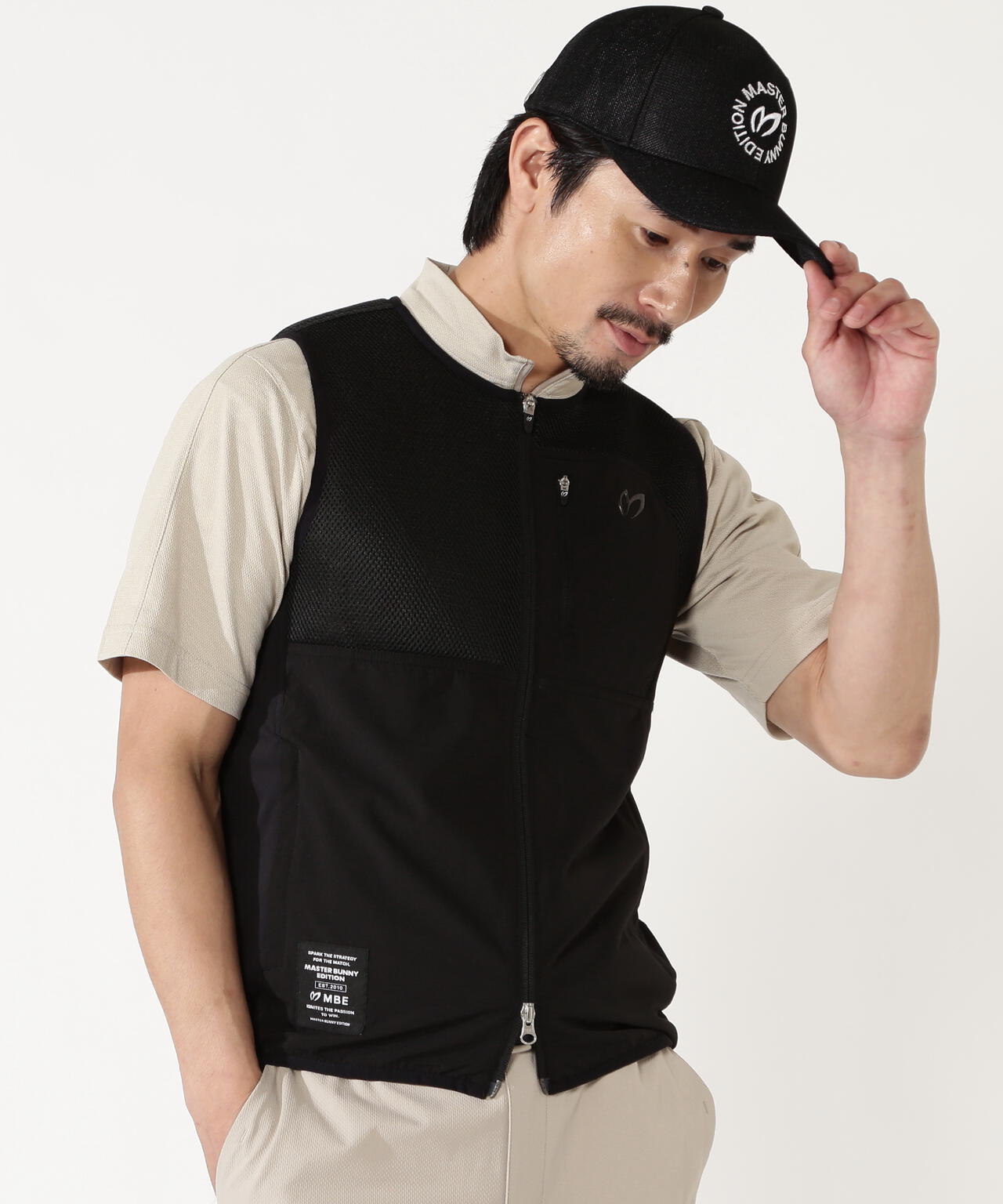 COOL & HEAT 冷暖ペルチェメッシュベスト（MENS)