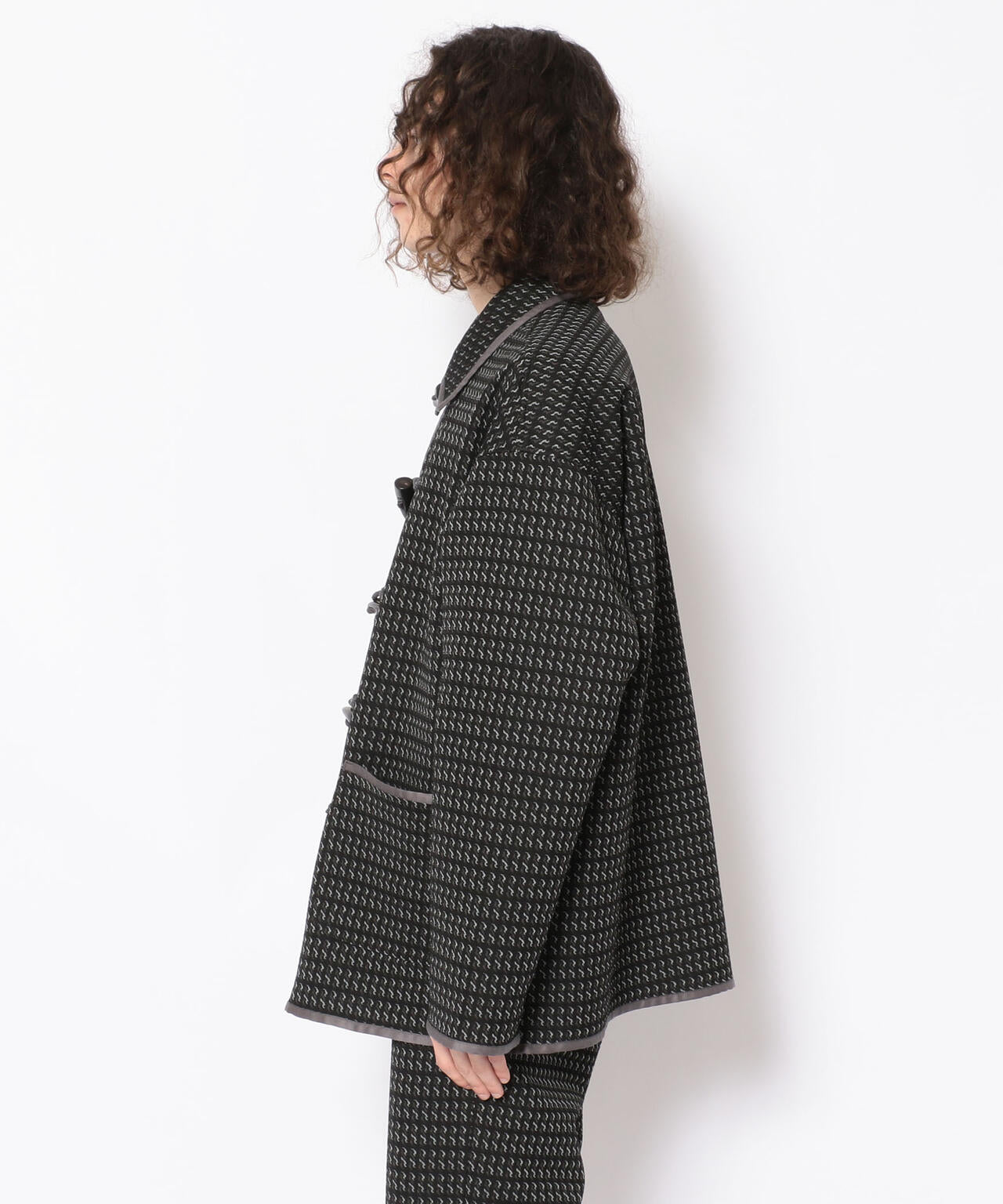 TUITACI / ツイタチ　SMOKING S JQDKNIT BLOUSON