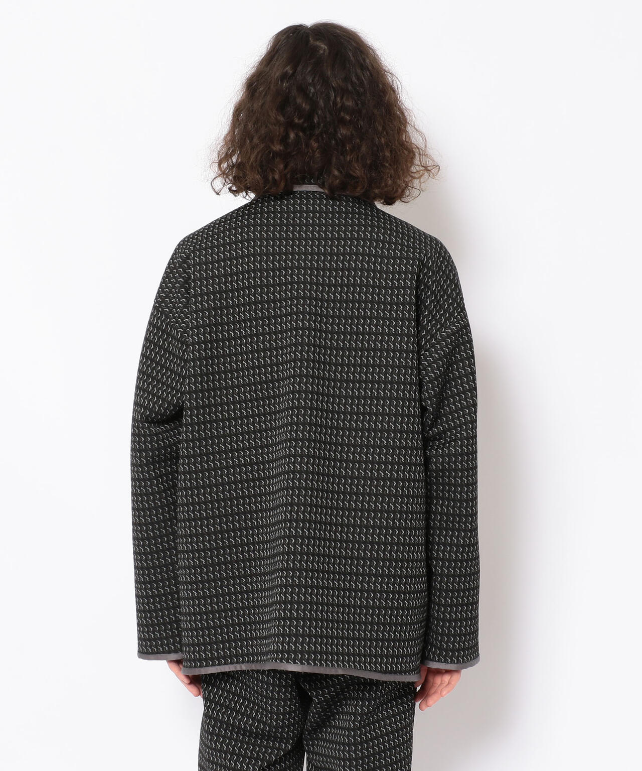 TUITACI / ツイタチ　SMOKING S JQDKNIT BLOUSON