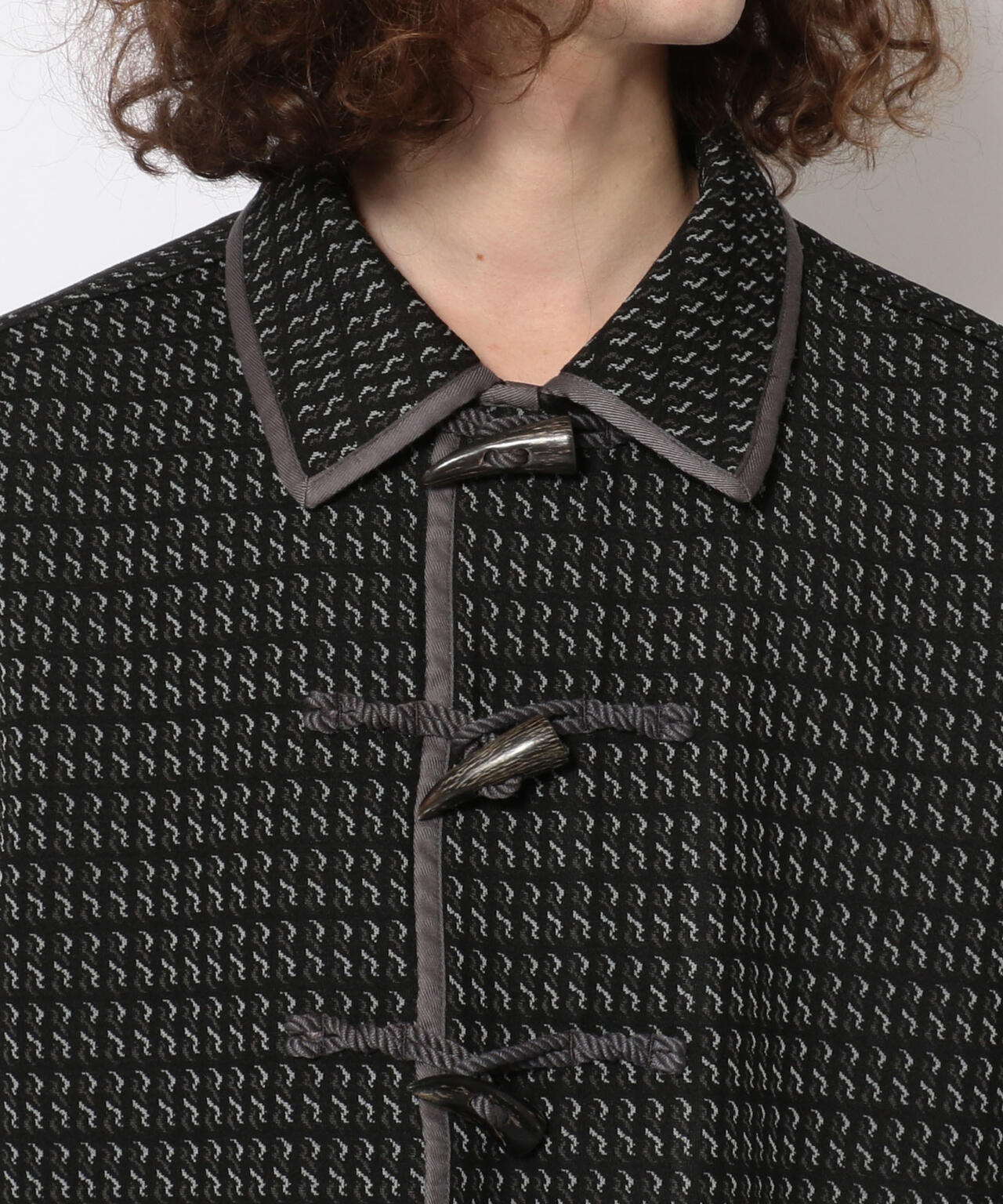 TUITACI / ツイタチ　SMOKING S JQDKNIT BLOUSON