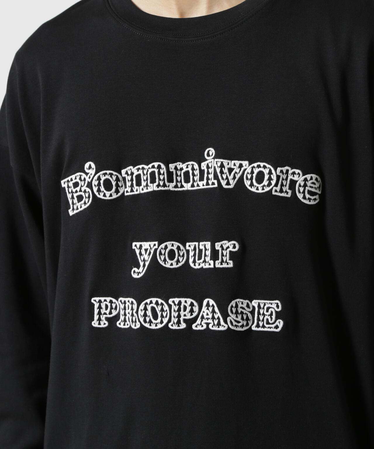 B omnivore/ビーオムニボー propase L/S Tee