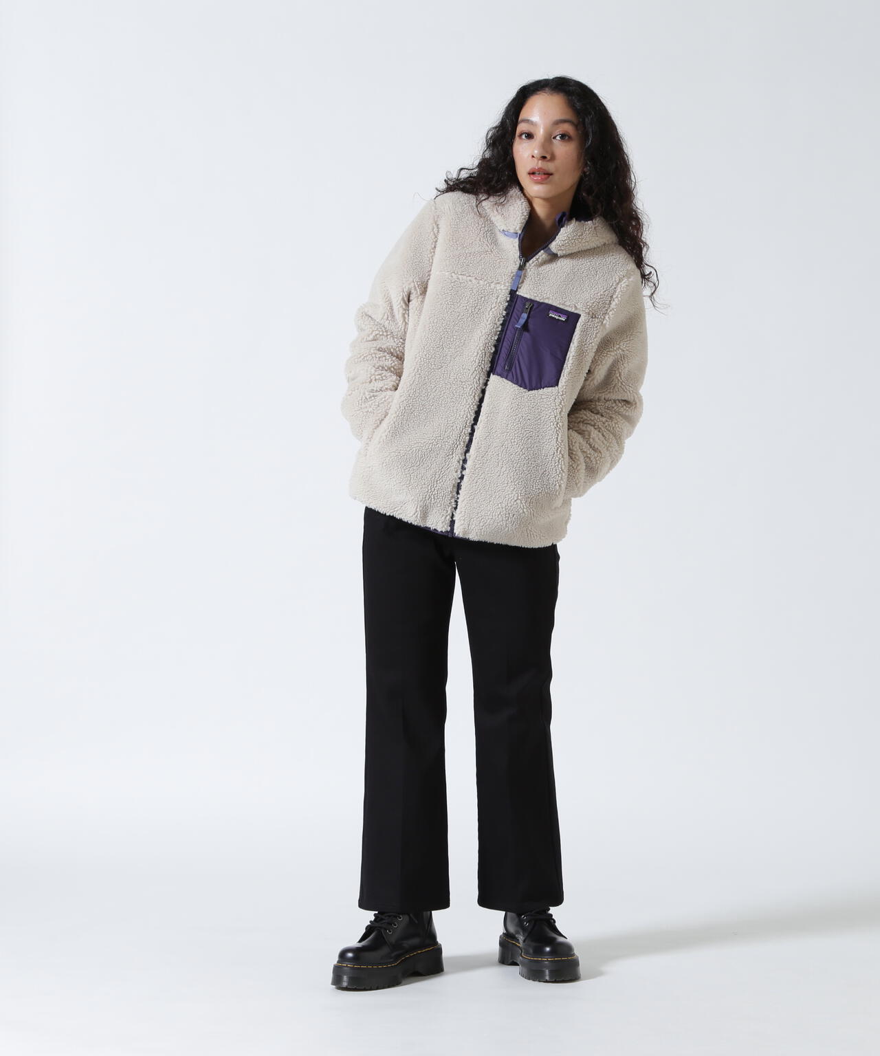 Patagonia/パタゴニア　キッズ・リバーシブル・レディ・フレディ・フーディ　68095