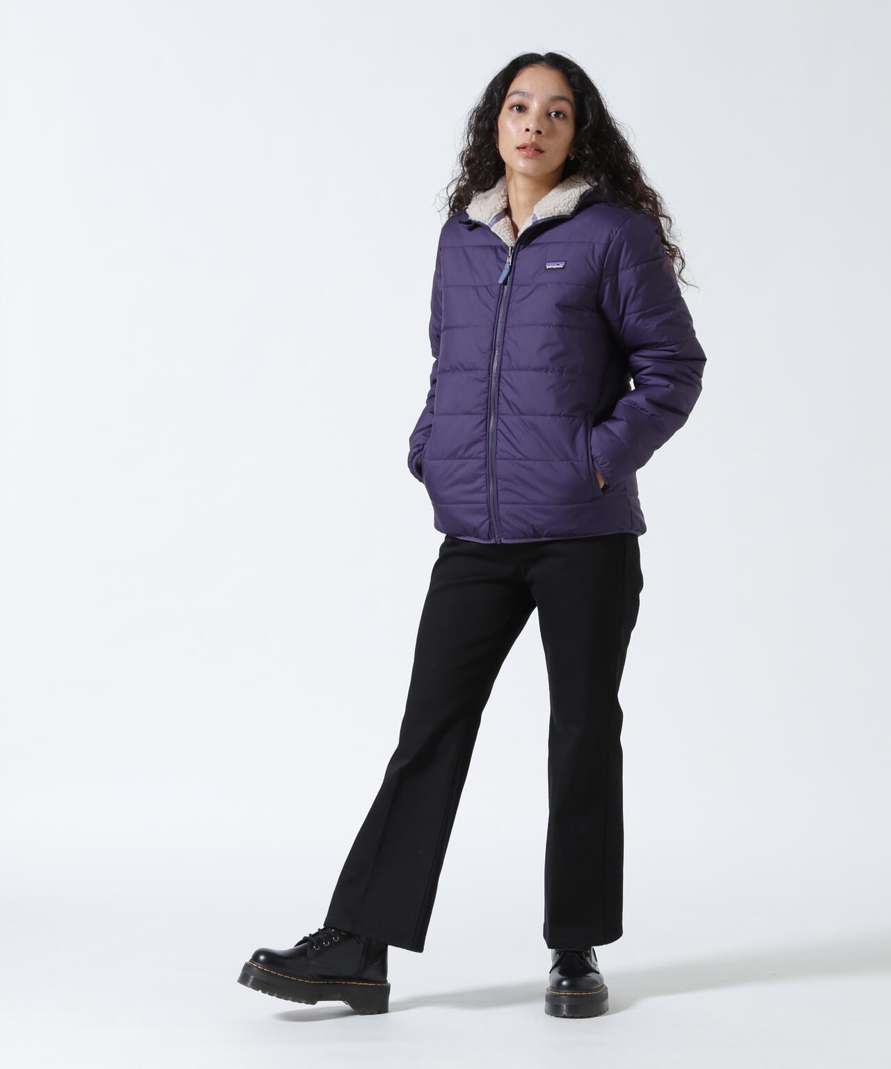 Patagonia/パタゴニア　キッズ・リバーシブル・レディ・フレディ・フーディ　68095