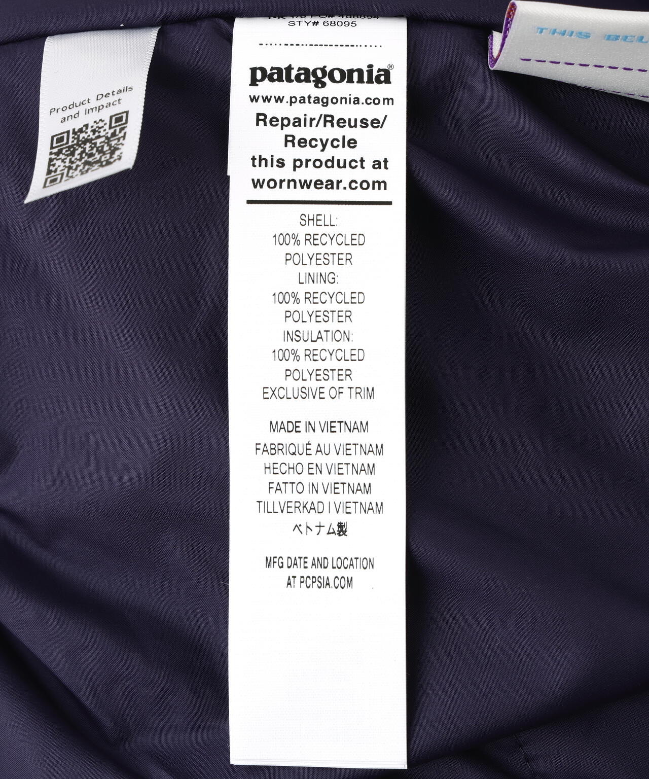 Patagonia/パタゴニア　キッズ・リバーシブル・レディ・フレディ・フーディ　68095