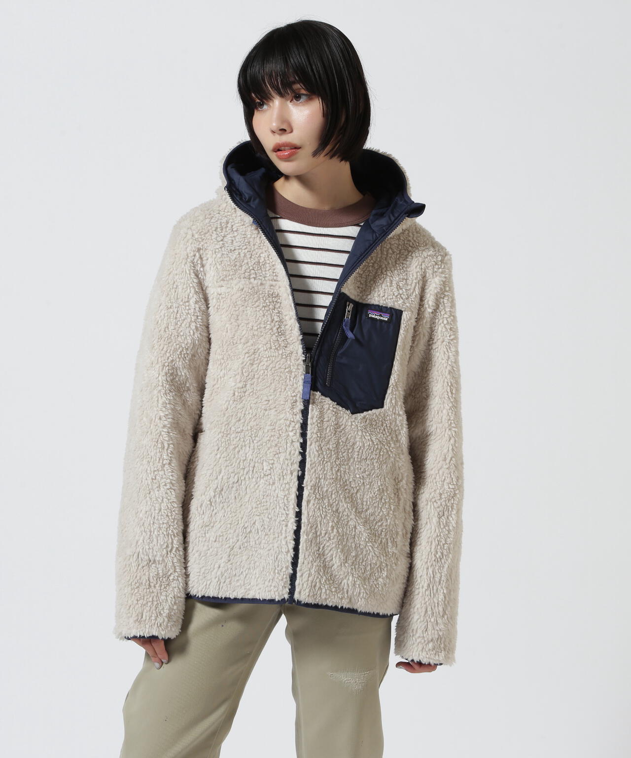 Patagonia/パタゴニア　キッズ・リバーシブル・レディ・フレディ・フーディ　68095