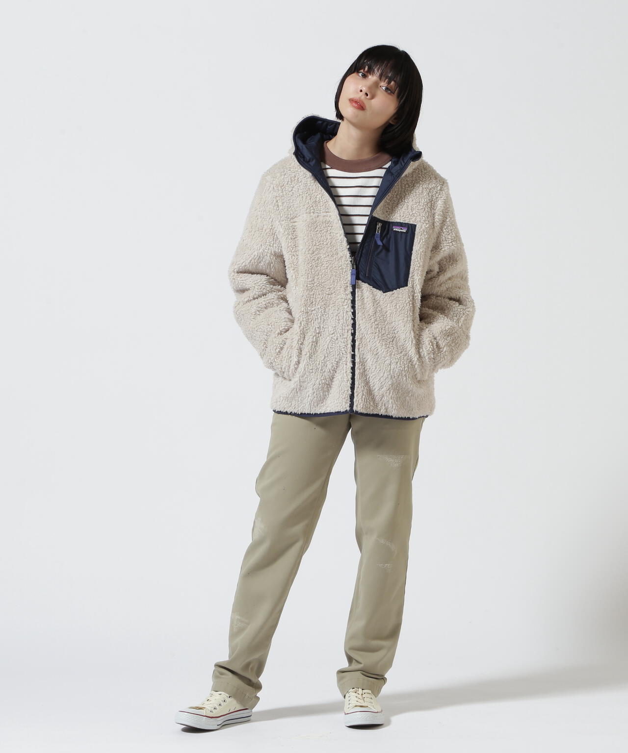 Patagonia/パタゴニア　キッズ・リバーシブル・レディ・フレディ・フーディ　68095