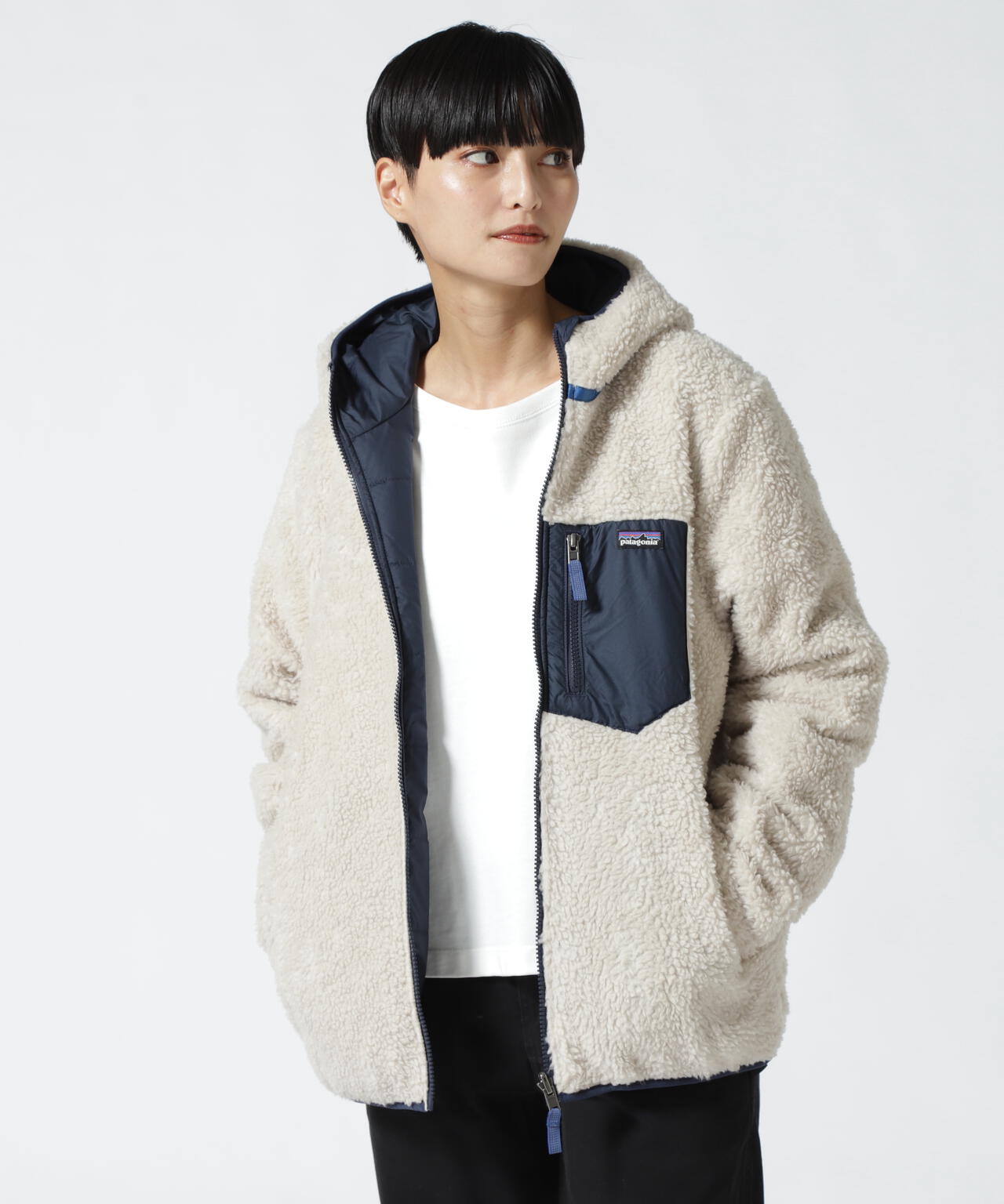 Patagonia/パタゴニア　キッズ・リバーシブル・レディ・フレディ・フーディ　68095