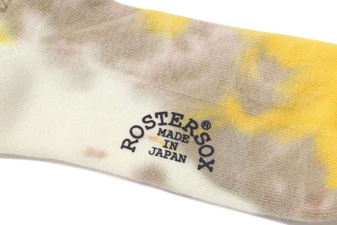ROSTER SOX/ロスターソックス　TD SOCKS　タイダイソックス　メンズ
