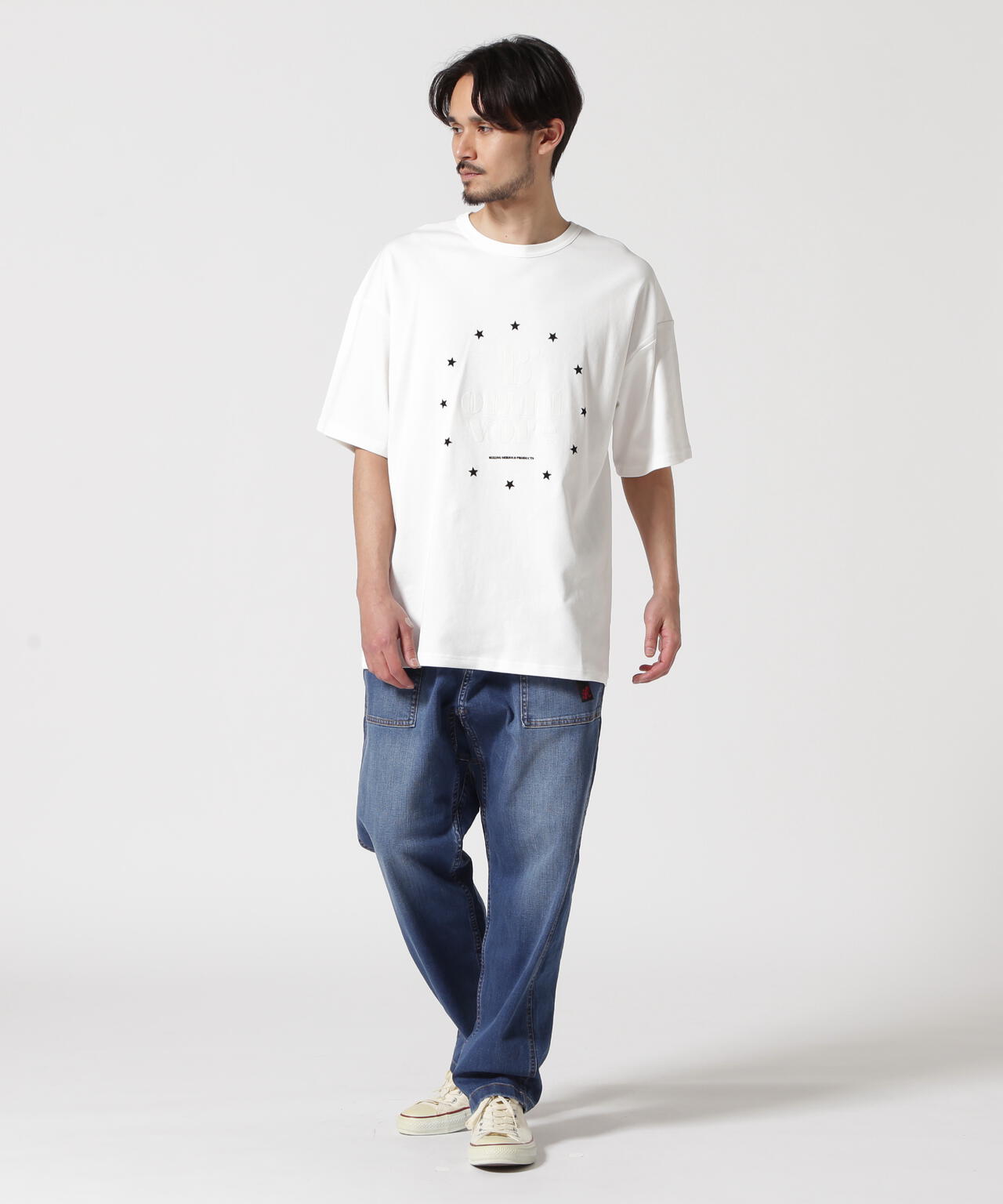 B omnivore/ビーオムニボー  STAR S/S Tee