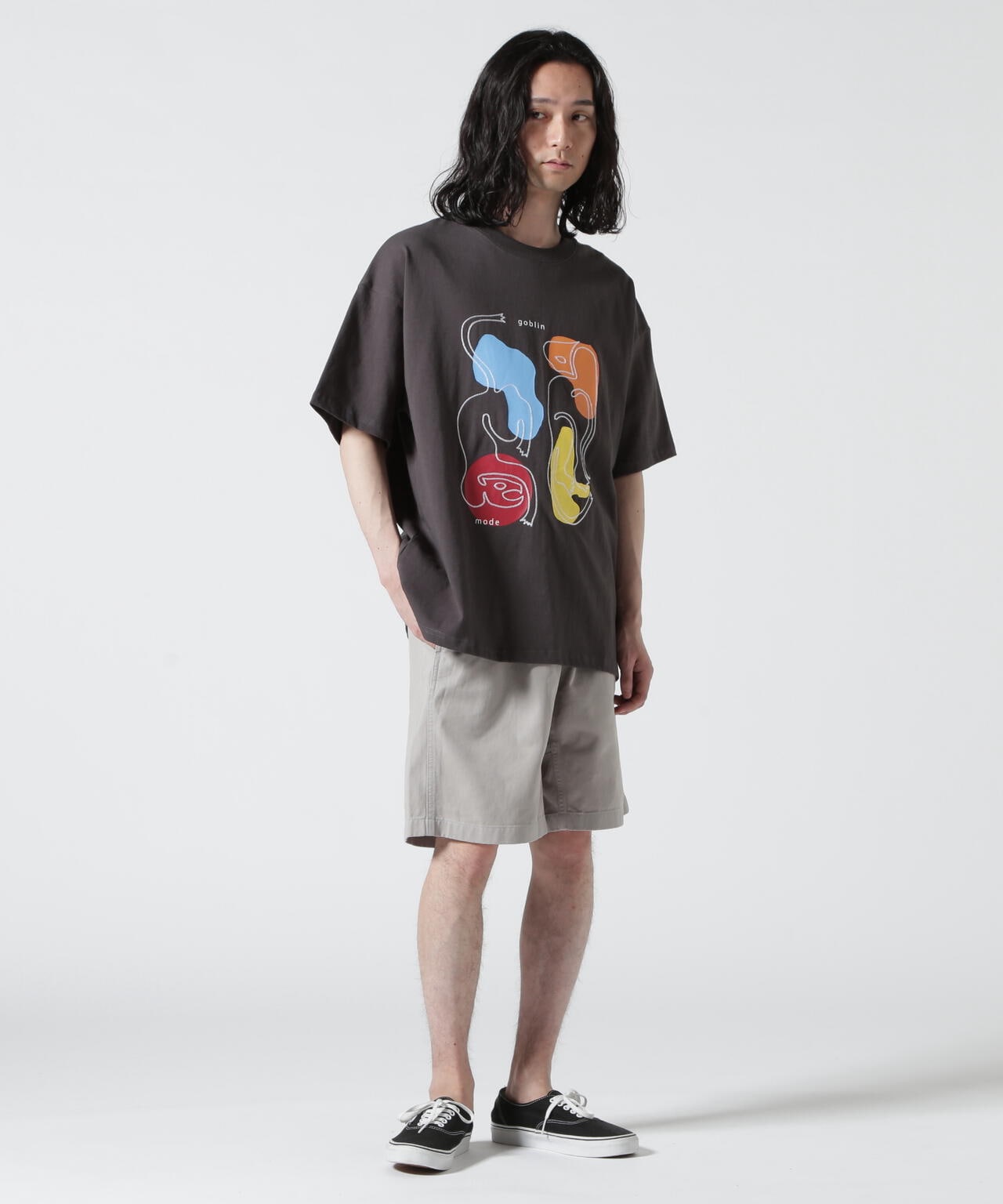 B omnivore/ビーオムニボー GOBLIN MODE S/S TEE