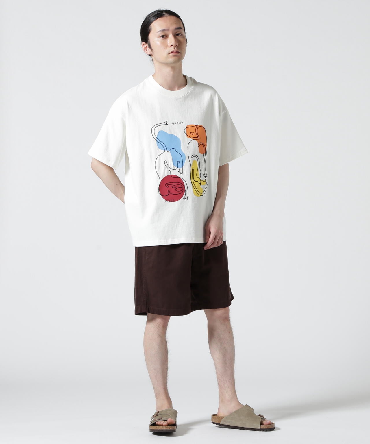 B omnivore/ビーオムニボー GOBLIN MODE S/S TEE