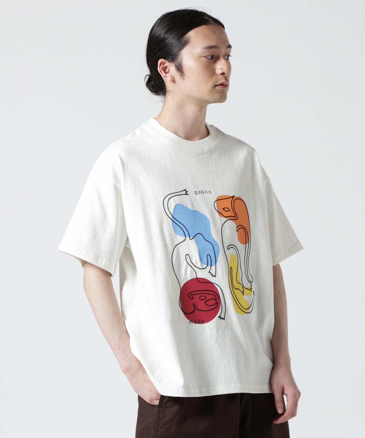 B omnivore/ビーオムニボー GOBLIN MODE S/S TEE