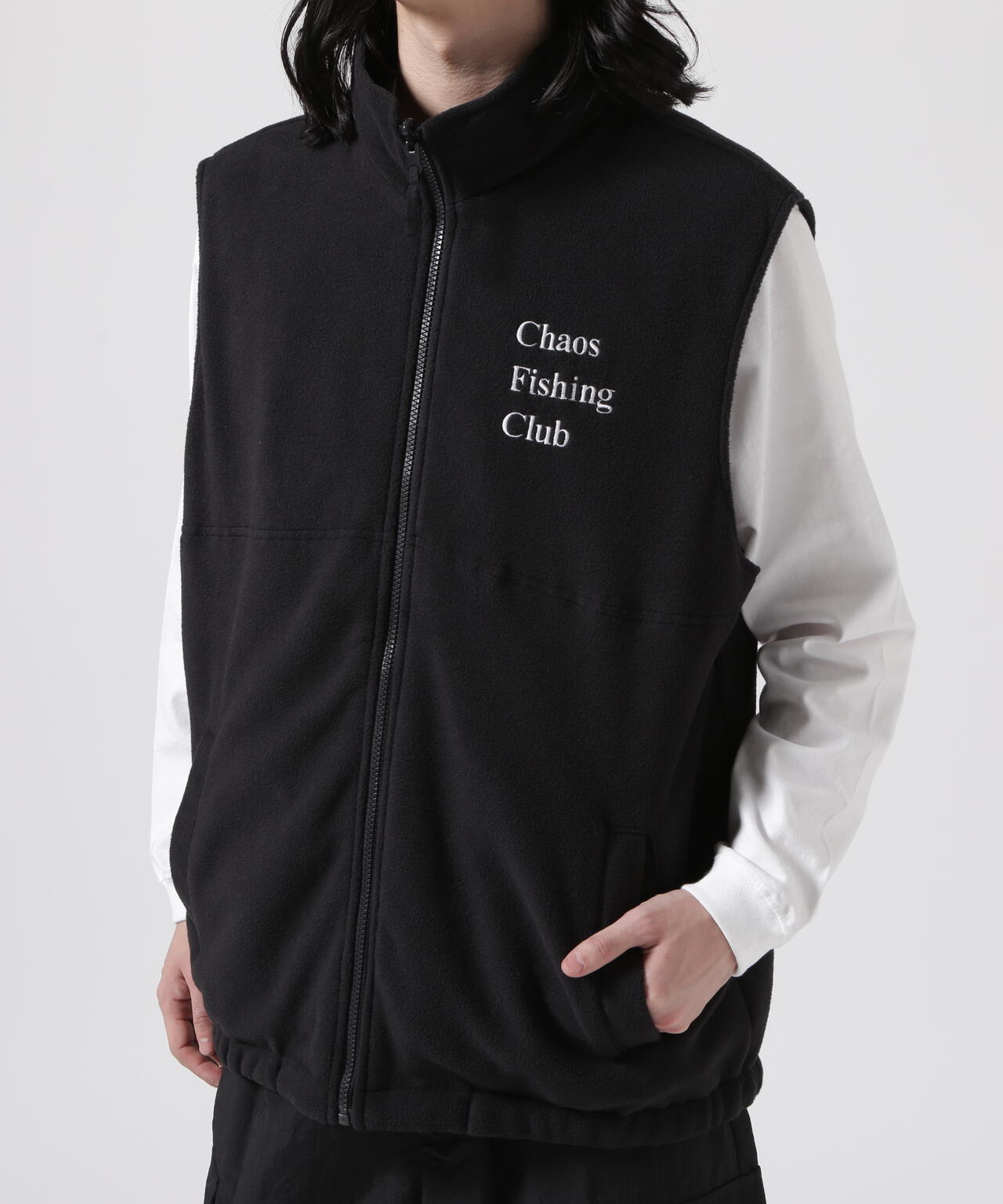 Chaos Fishing Club×BEAVER EXCLUSIVE REVERSIBLE VEST