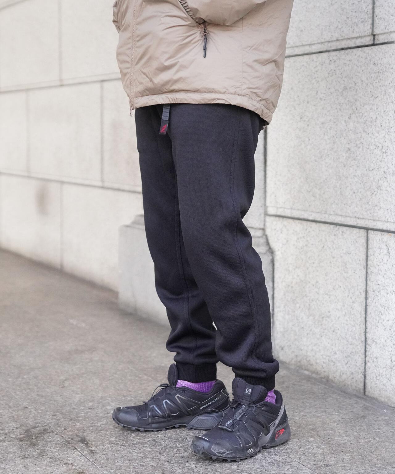 GRAMICCI/グラミチ  BONDING KNIT FLEECE NARROW RIB PANT