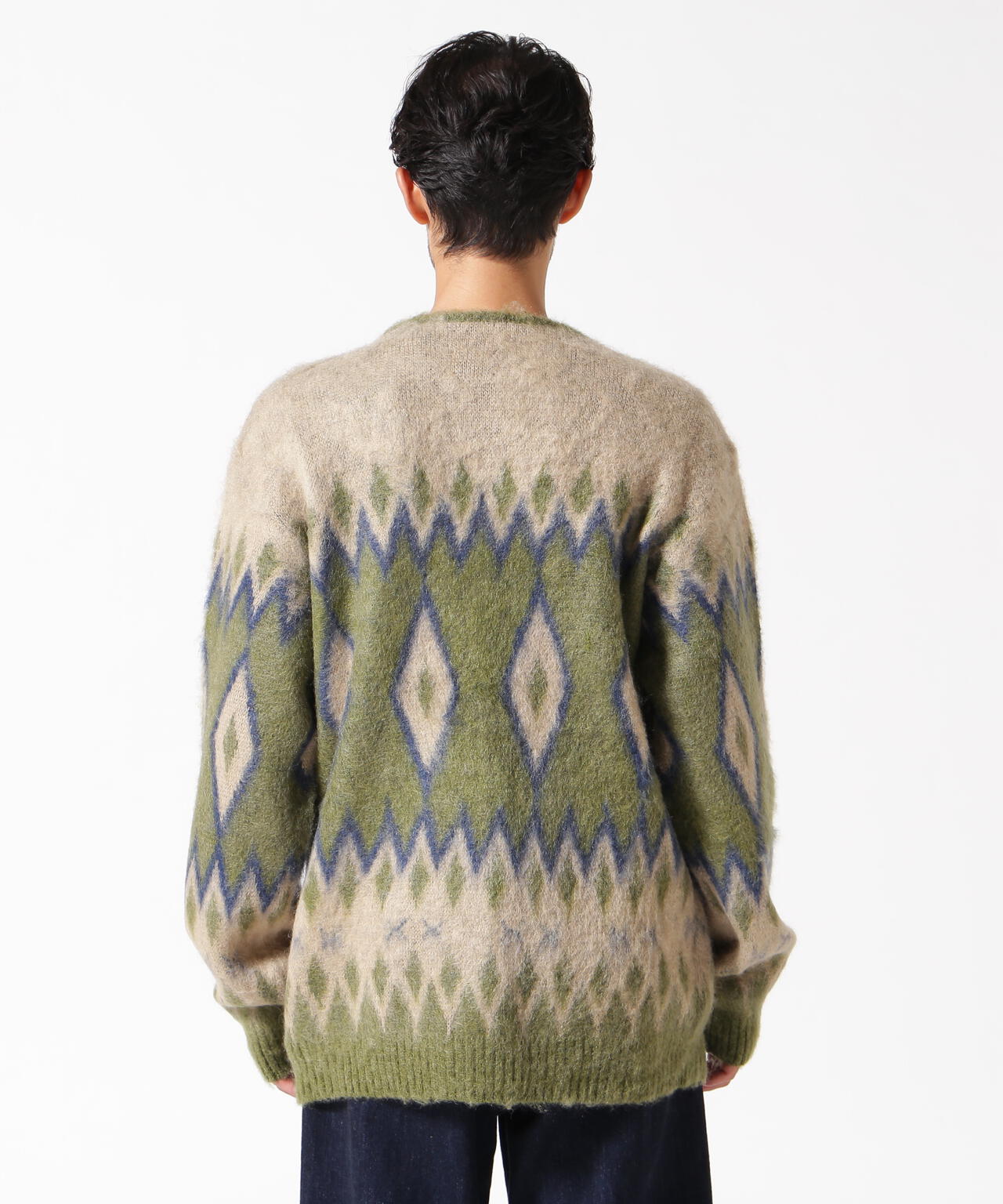 Needles/ニードルズ  Mohair Cardigan - Diamond